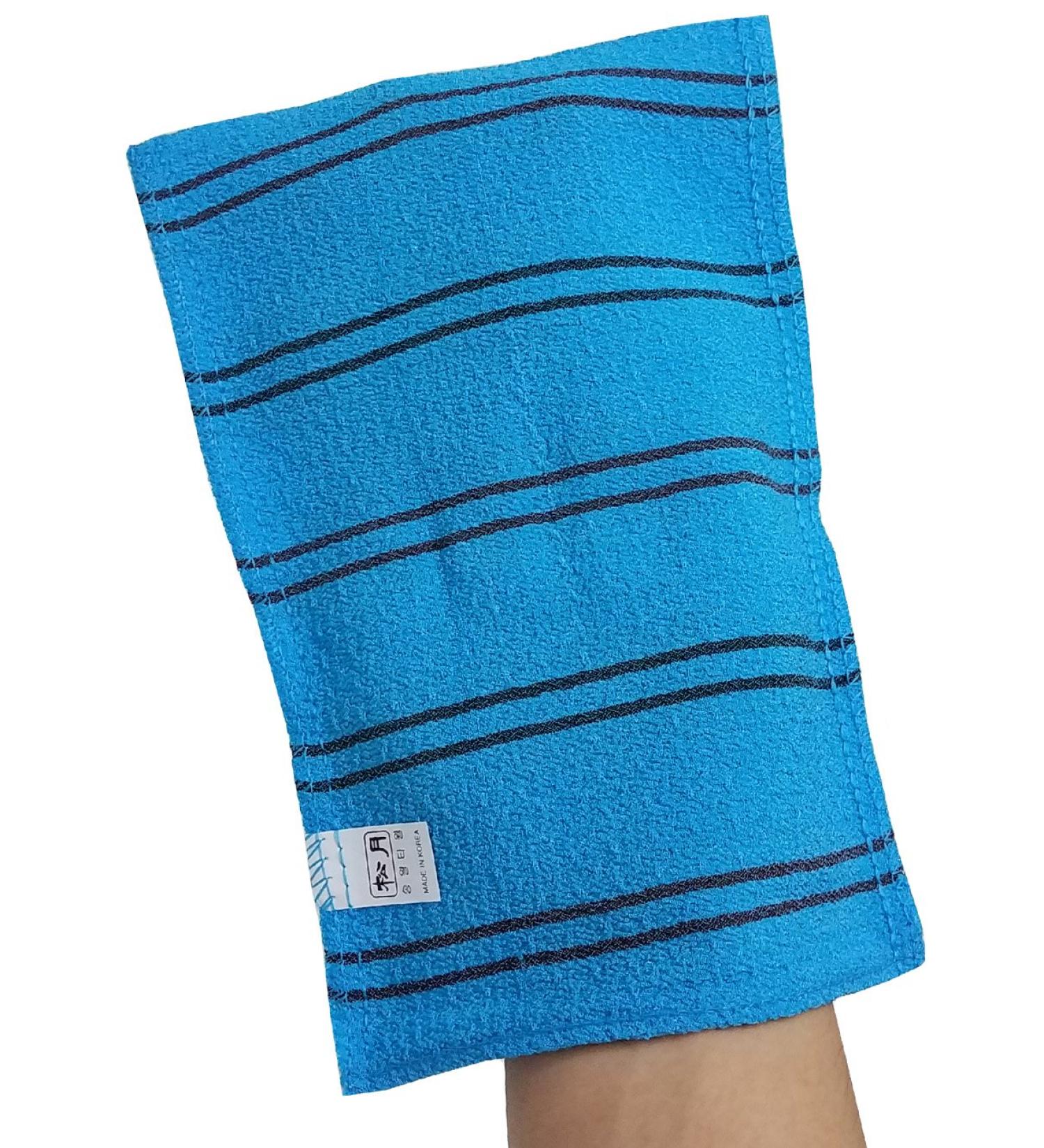 SongWol Korean Beauty Skin X-Large Exfoliating Bath Towel Gloves - Strong Scrub Wash Clothes (10 Pack) - Buy Online on GoSupps.com