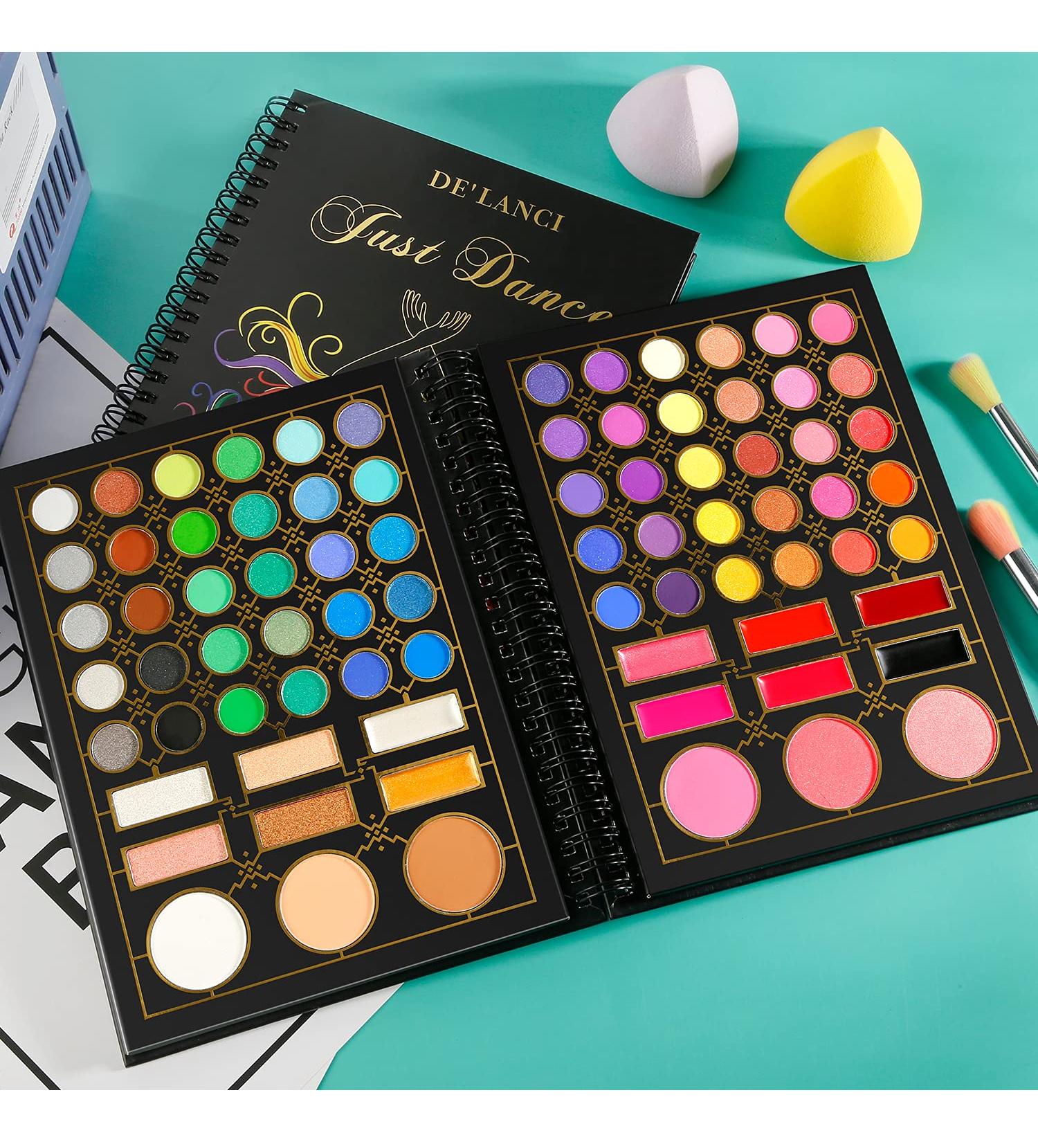 DE LANCI Makeup Palette for Teens - 78 Color Eyeshadow Kit | Perfect Gift Set for Teen Girls & Beginners - Buy Online on GoSupps.com