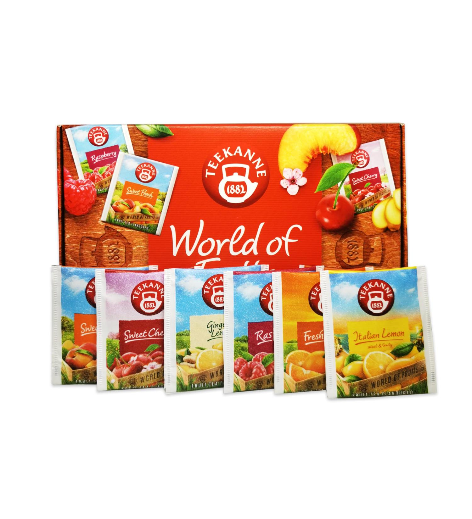 Teekanne World of Fruits Coffret de Th aux Fruits 3 Bo tes de 10 Sachets - Buy Online on GoSupps.com