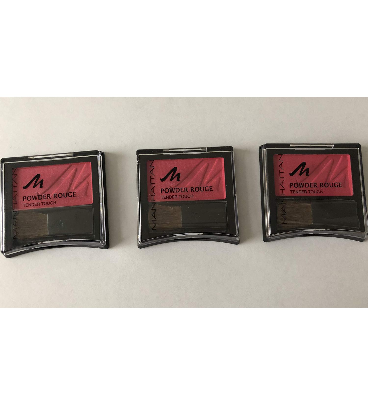 3x Manhattan Powder Rouge - 55H Pink Hunter 55H Pink Hunter 15g