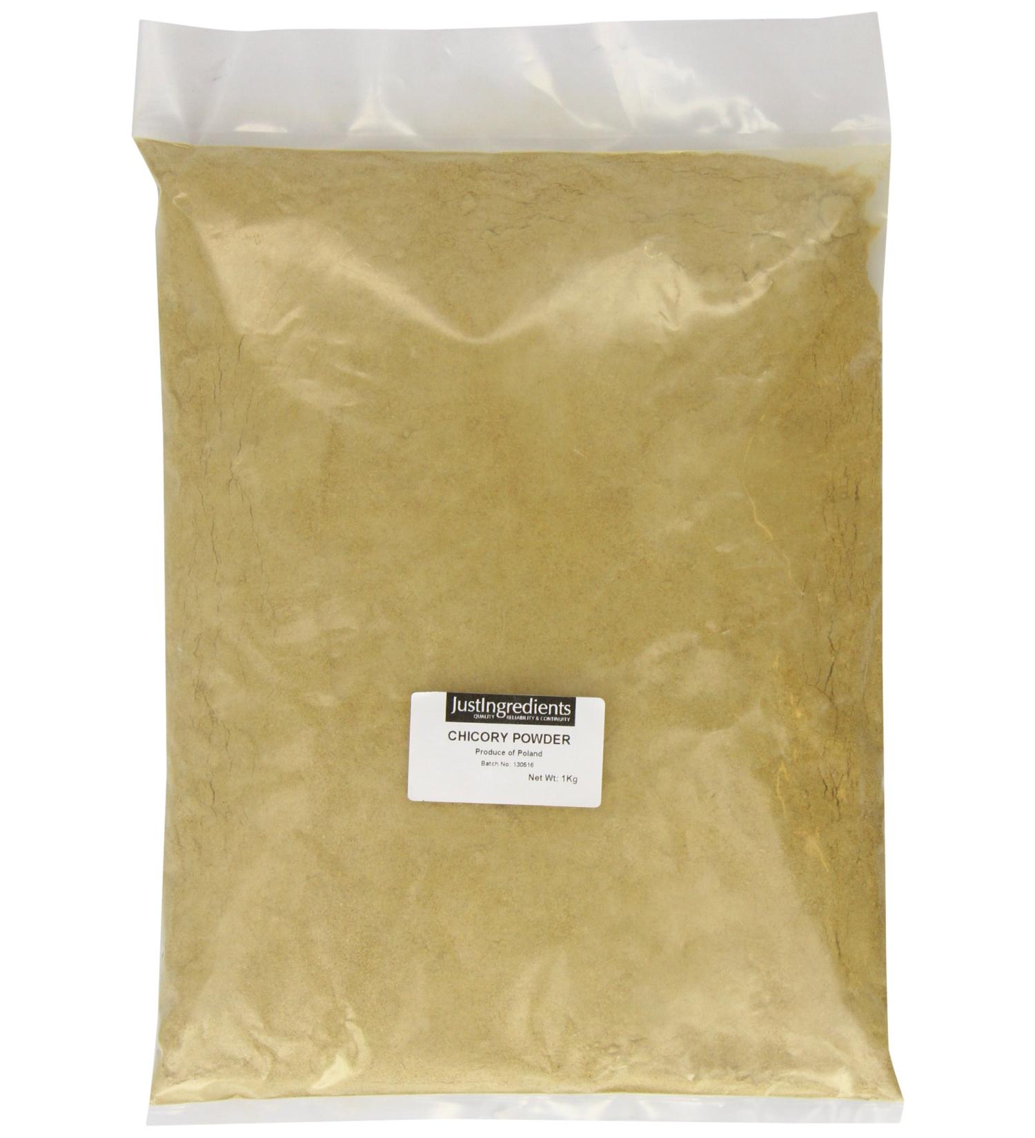 JustIngredients Essential Chicory Root Powder 1kg - Buy Online on GoSupps.com
