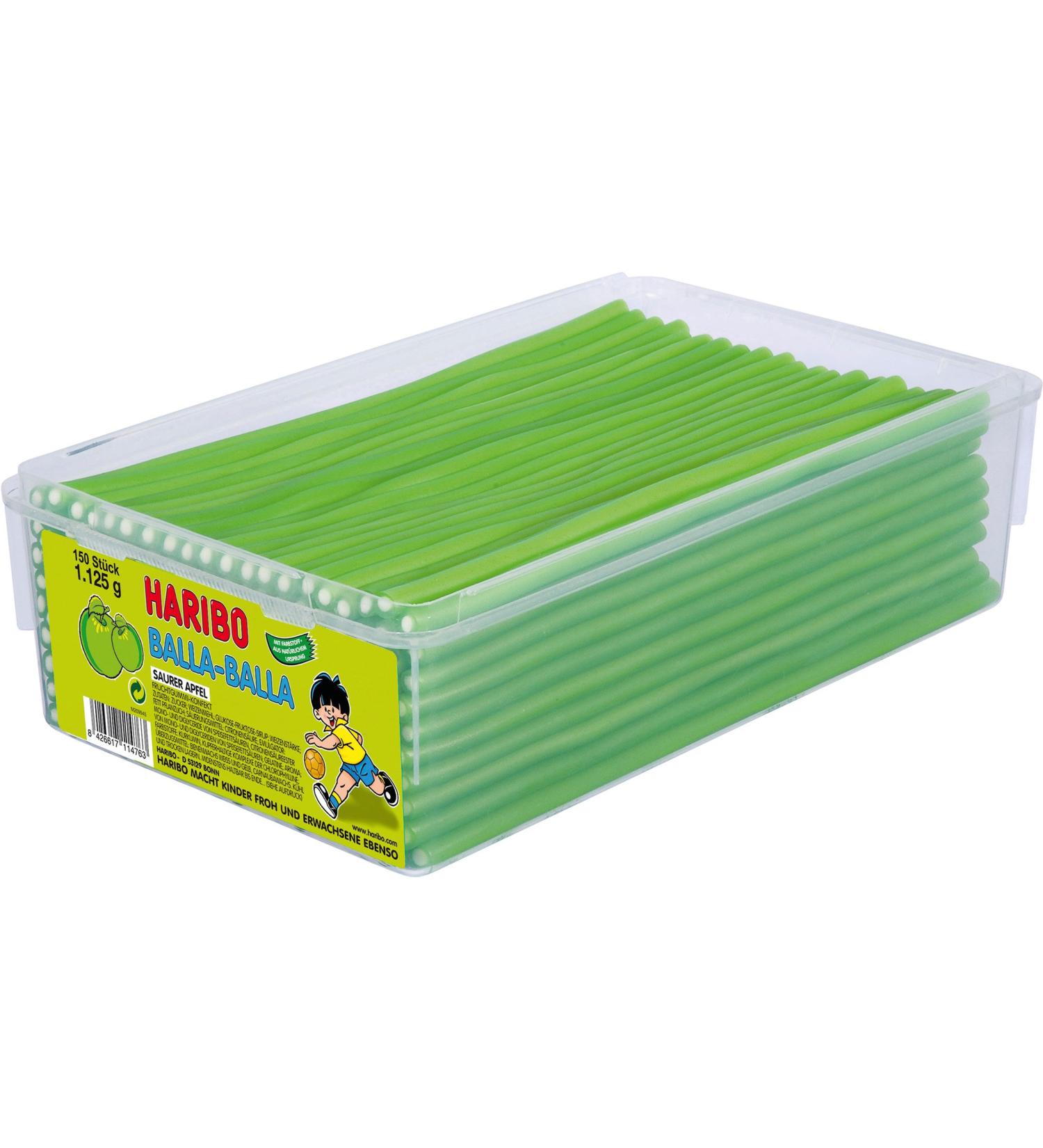 Haribo Balla Stixx Apple pack of 3 (3x 1.125 kg) 1.12 kg (pack of 3)