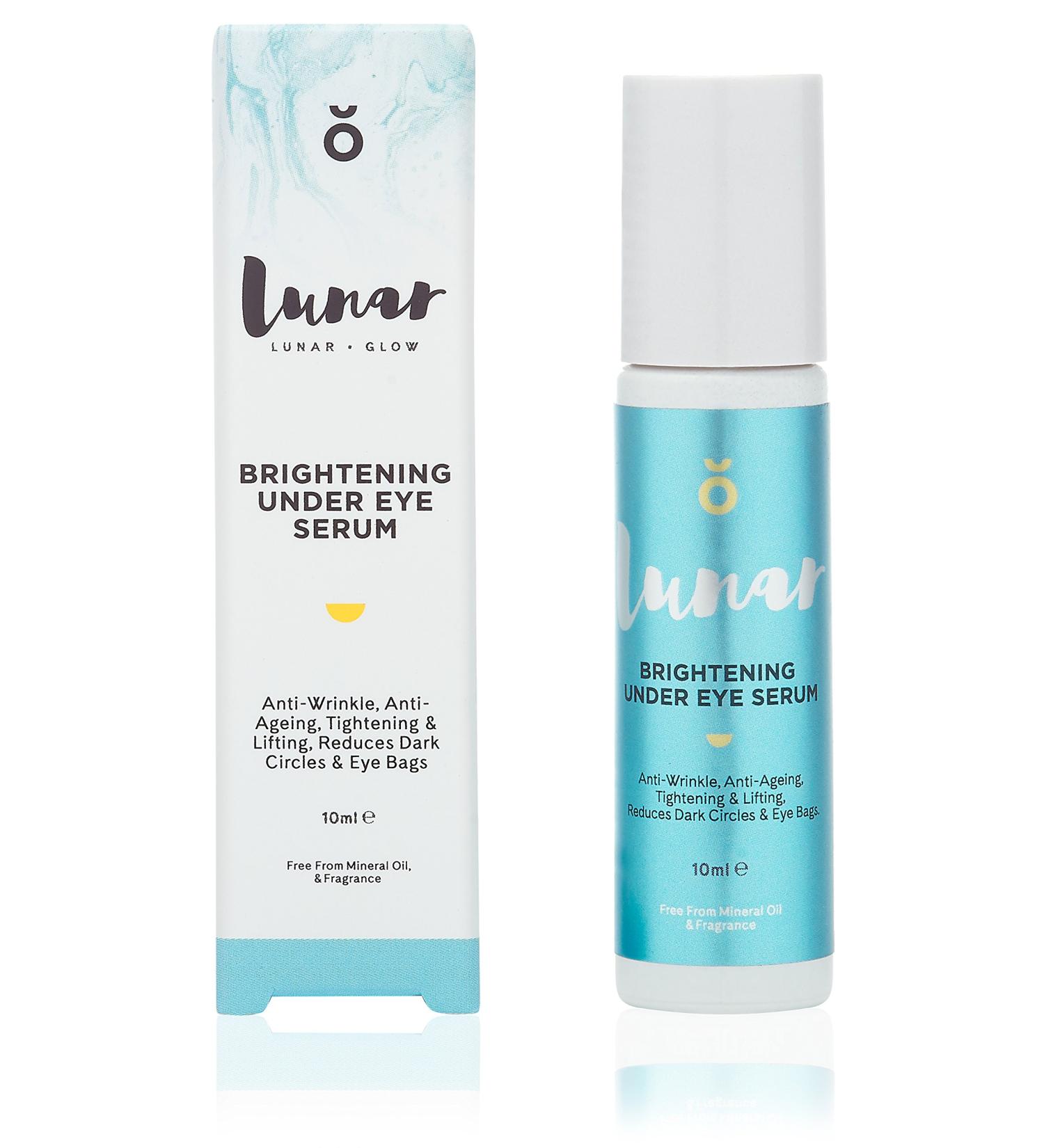 Brightening Under Eye Serum | Lunar Glow | Refreshing Eye Care for Dark Circles & Puffiness | 10ml - Shop Internationally - Buy Online on GoSupps.com