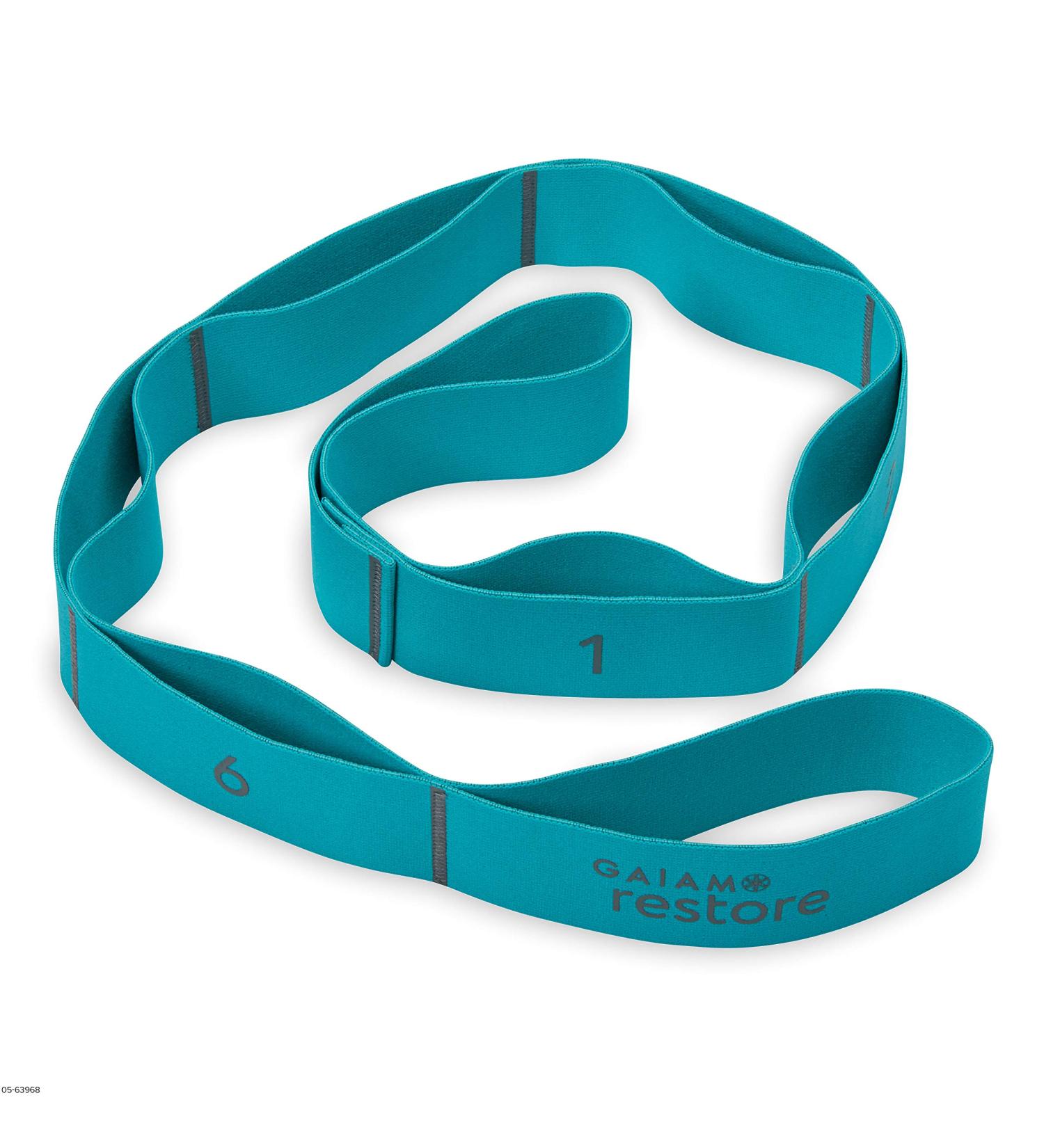 Gaiam Restore Resistance Band Stretch Strap - Green - 1 EA | Unisex Adult - Buy Online on GoSupps.com
