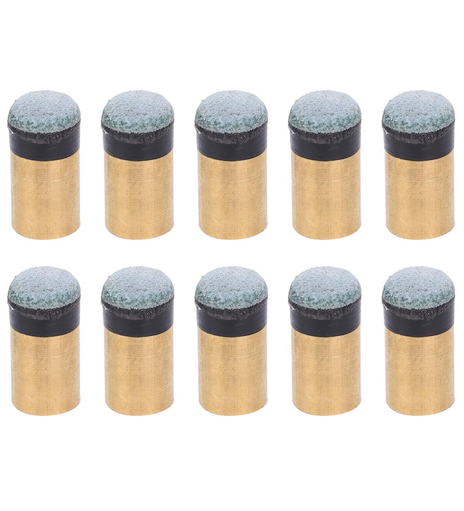 Deror 10pcs Billiard Ball Accessories - Replacement Screw Tips for Pool Cue Nine Balls - 12mm - Buy Online on GoSupps.com