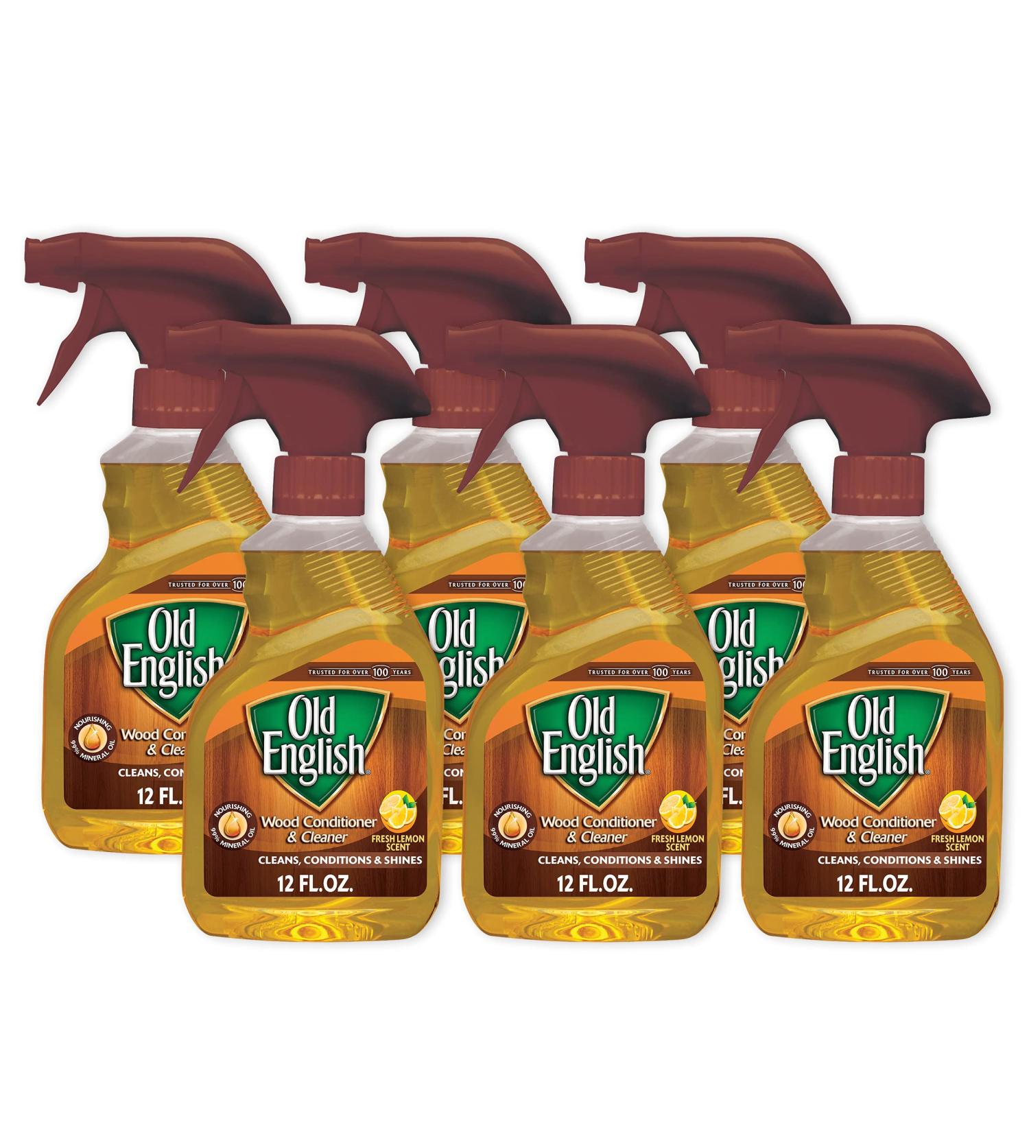 Old English Lemon Oil Furniture Polish 12 Fl Oz Bottle (Pack of 6) - Buy Online on GoSupps.com