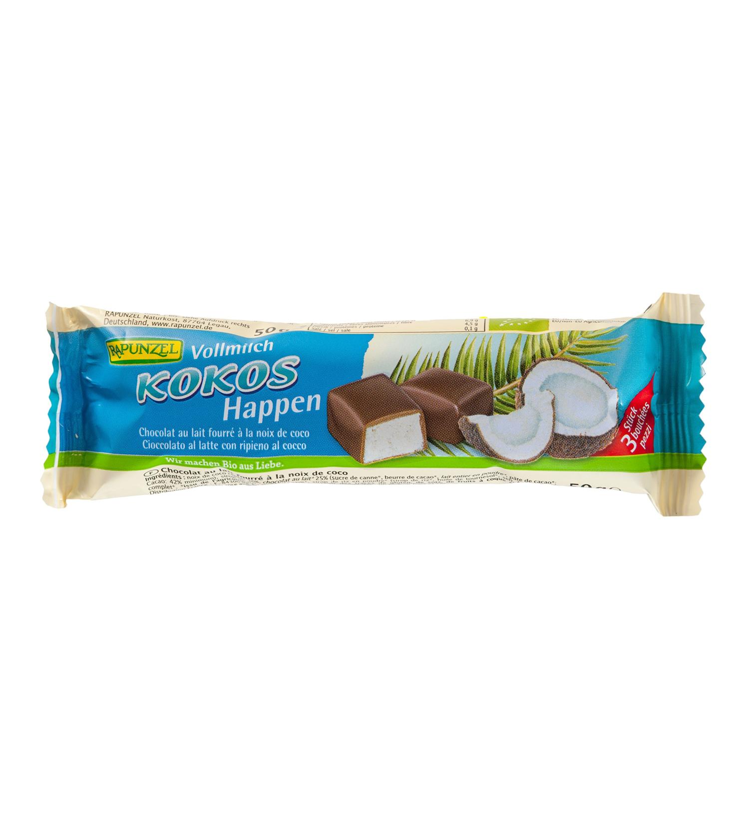 Rapunzel Rapunzel Barre Coco Choco Lait Rpz 50G 200 g