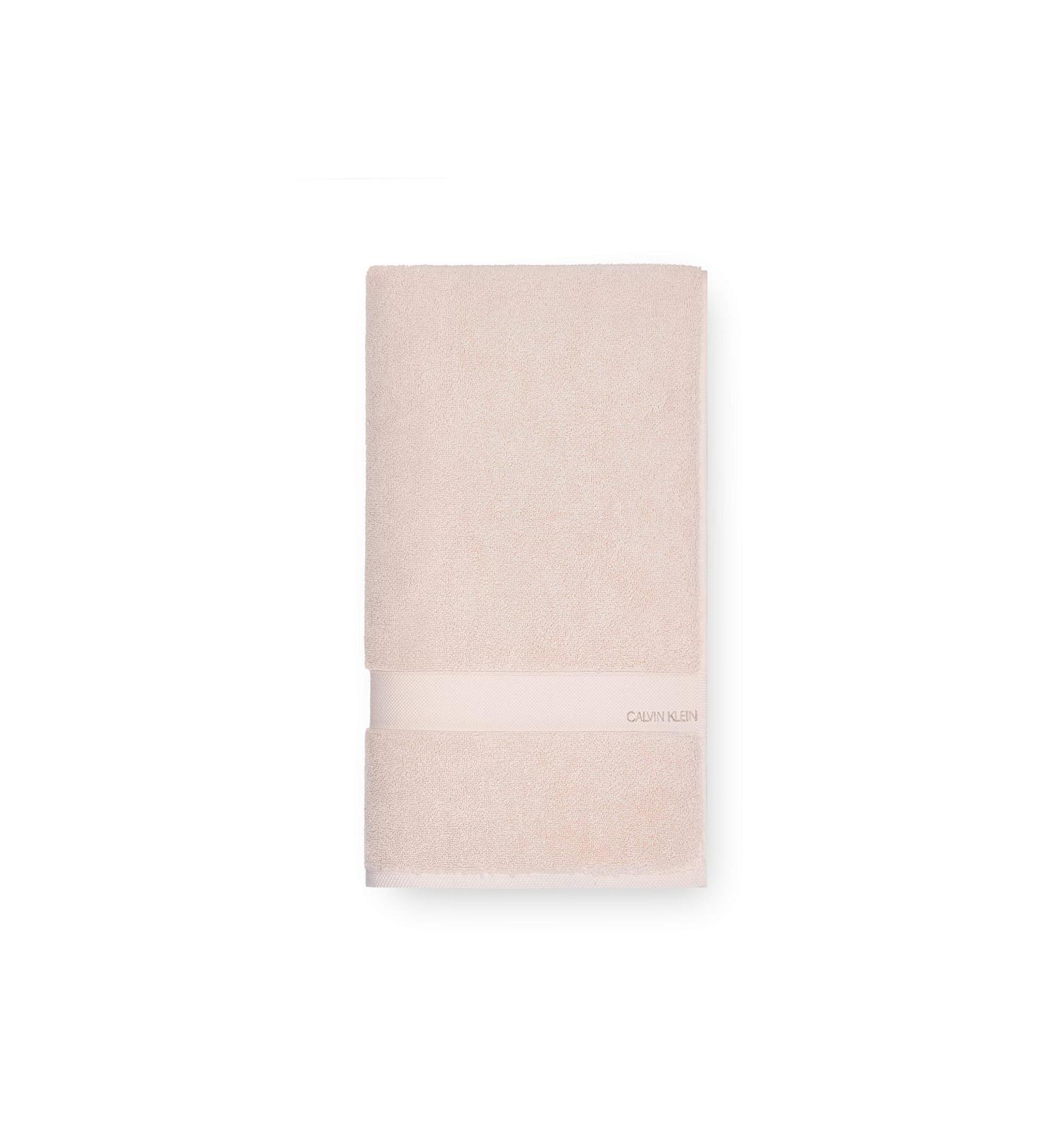 Calvin Klein Light Pink Hand Towel - 100% Cotton 600 GSM - 50x100 cm - Buy Online on GoSupps.com