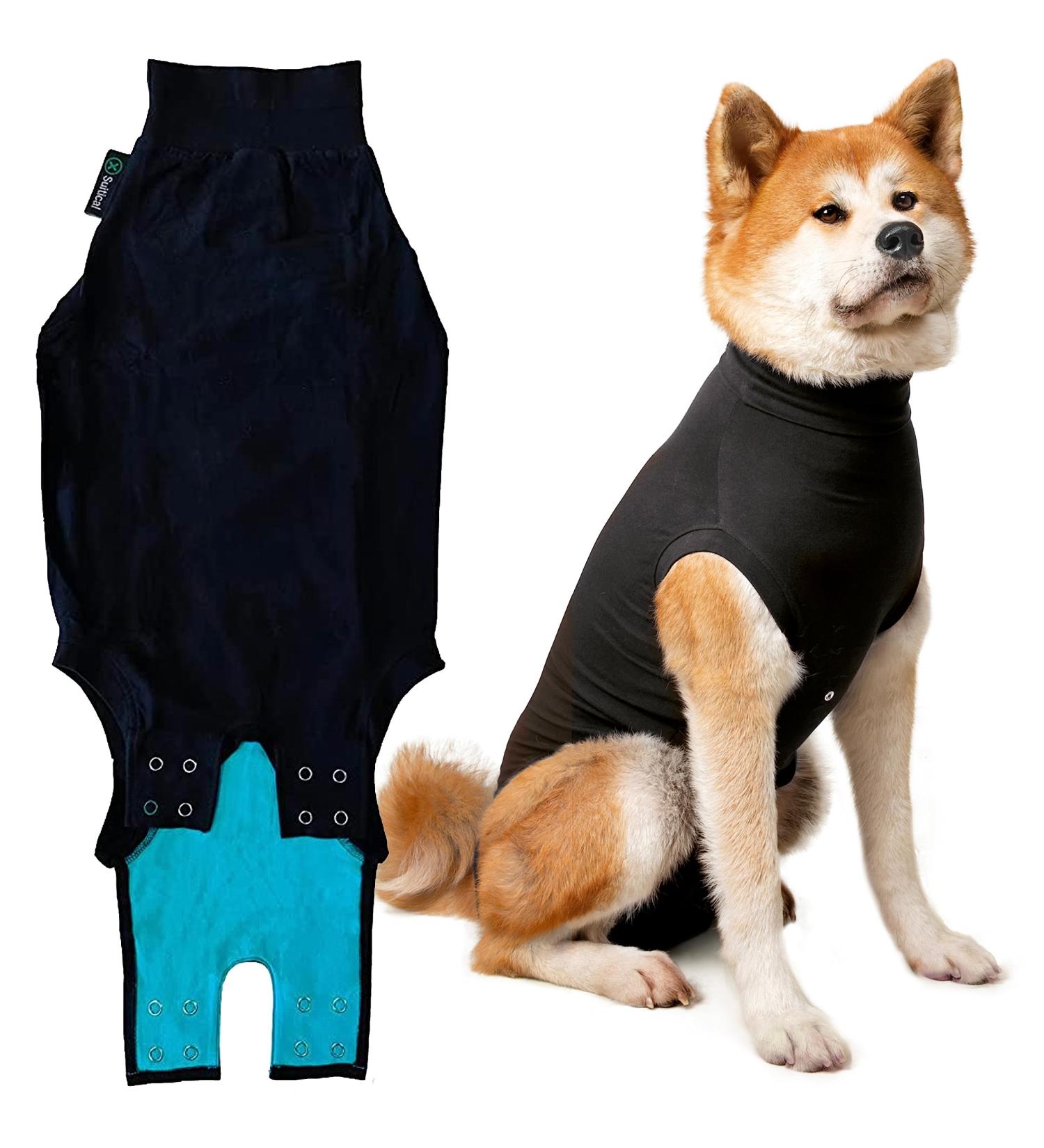 Suitical Recovery Suit for Extra Large Dogs - Black XL - Buy Online on GoSupps.com