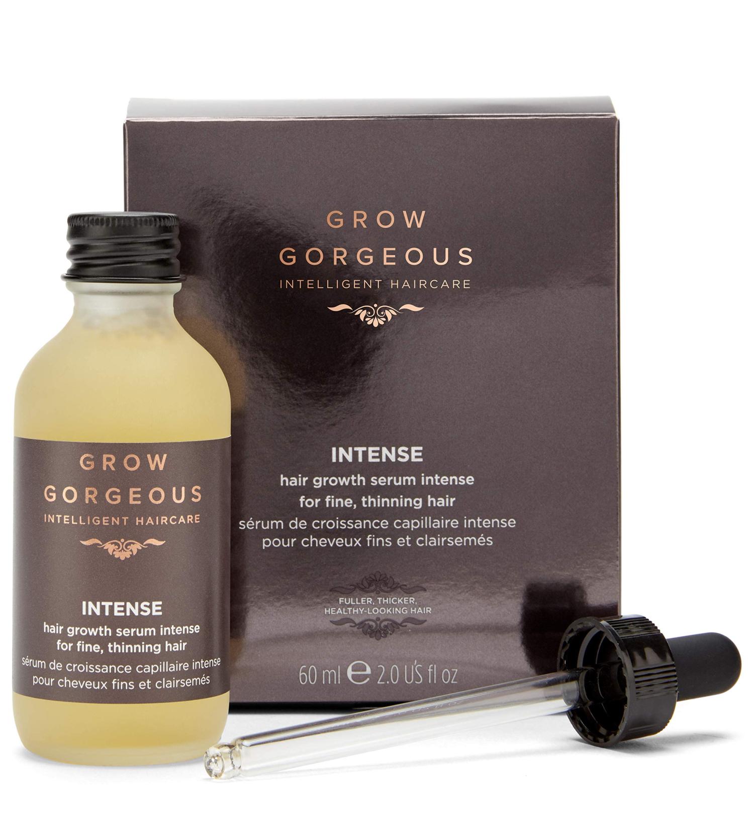 Grow Gorgeous Intense Hair Growth Serum 60ml - Promotes Thick and Healthy Hair Growth - Buy Online on GoSupps.com