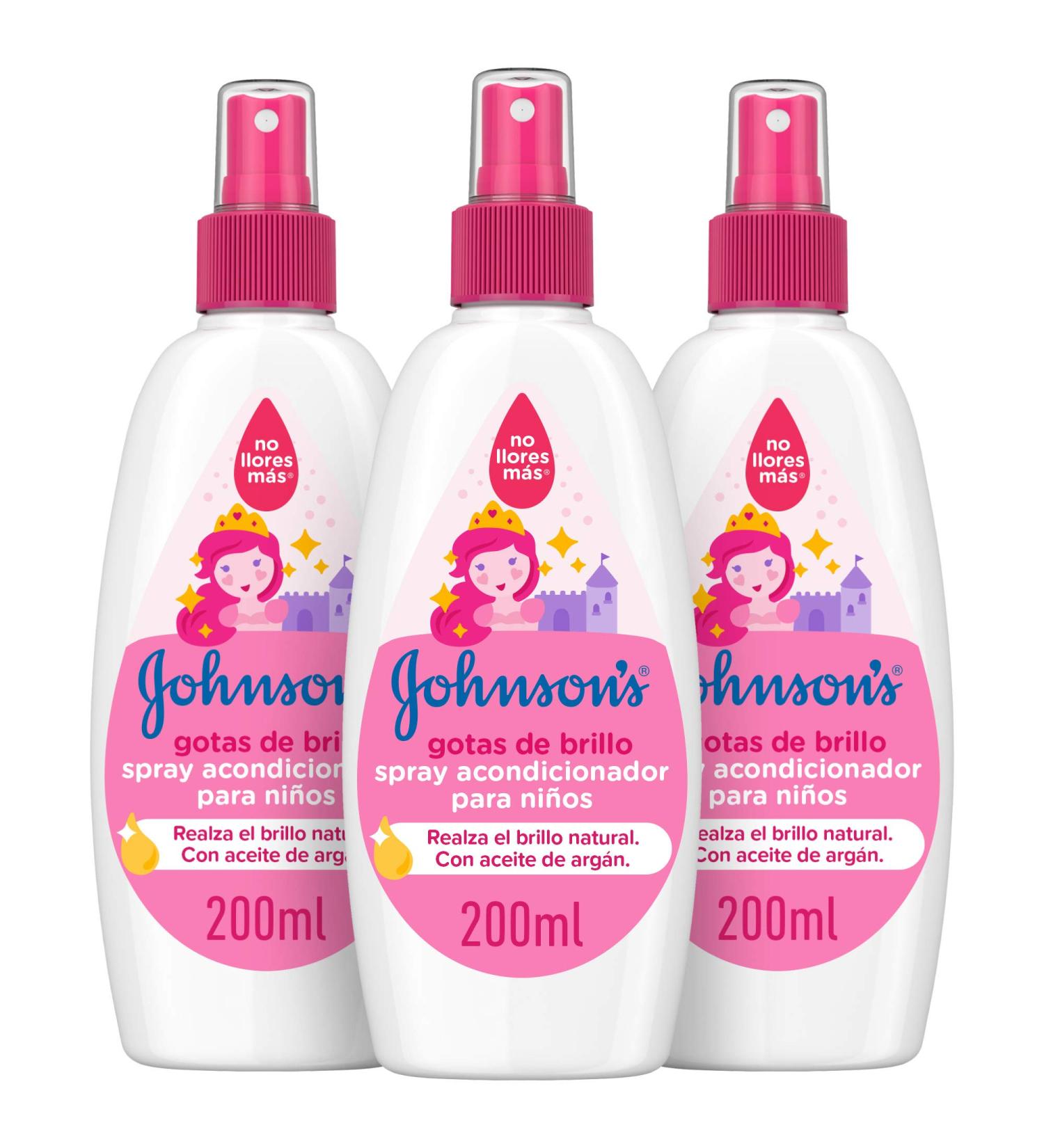 Johnson's Baby Hair Conditioner 3 x 200 ml - Buy Online on GoSupps.com