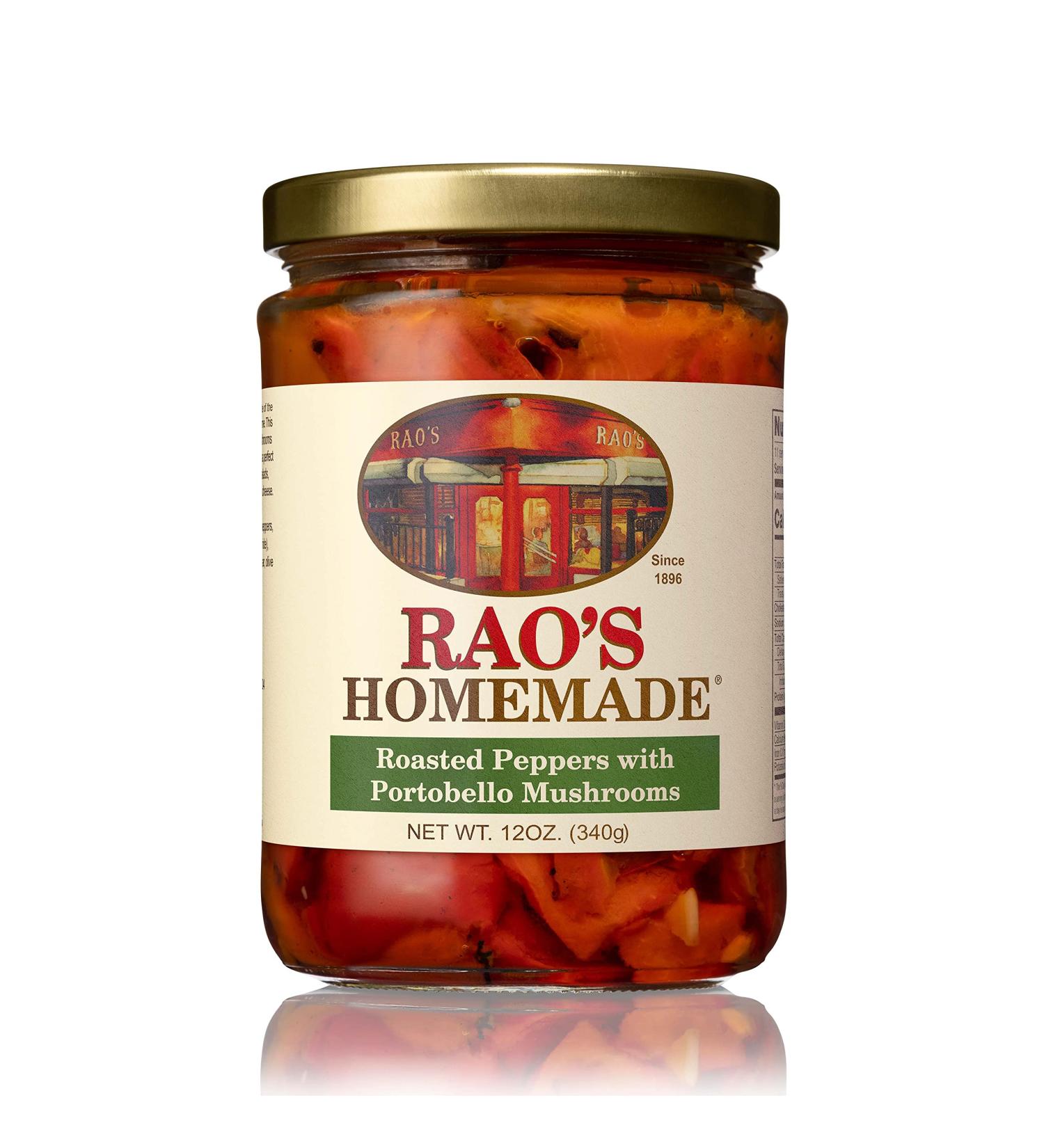 Raos Pepper Roasted and Mushroom, 12 oz