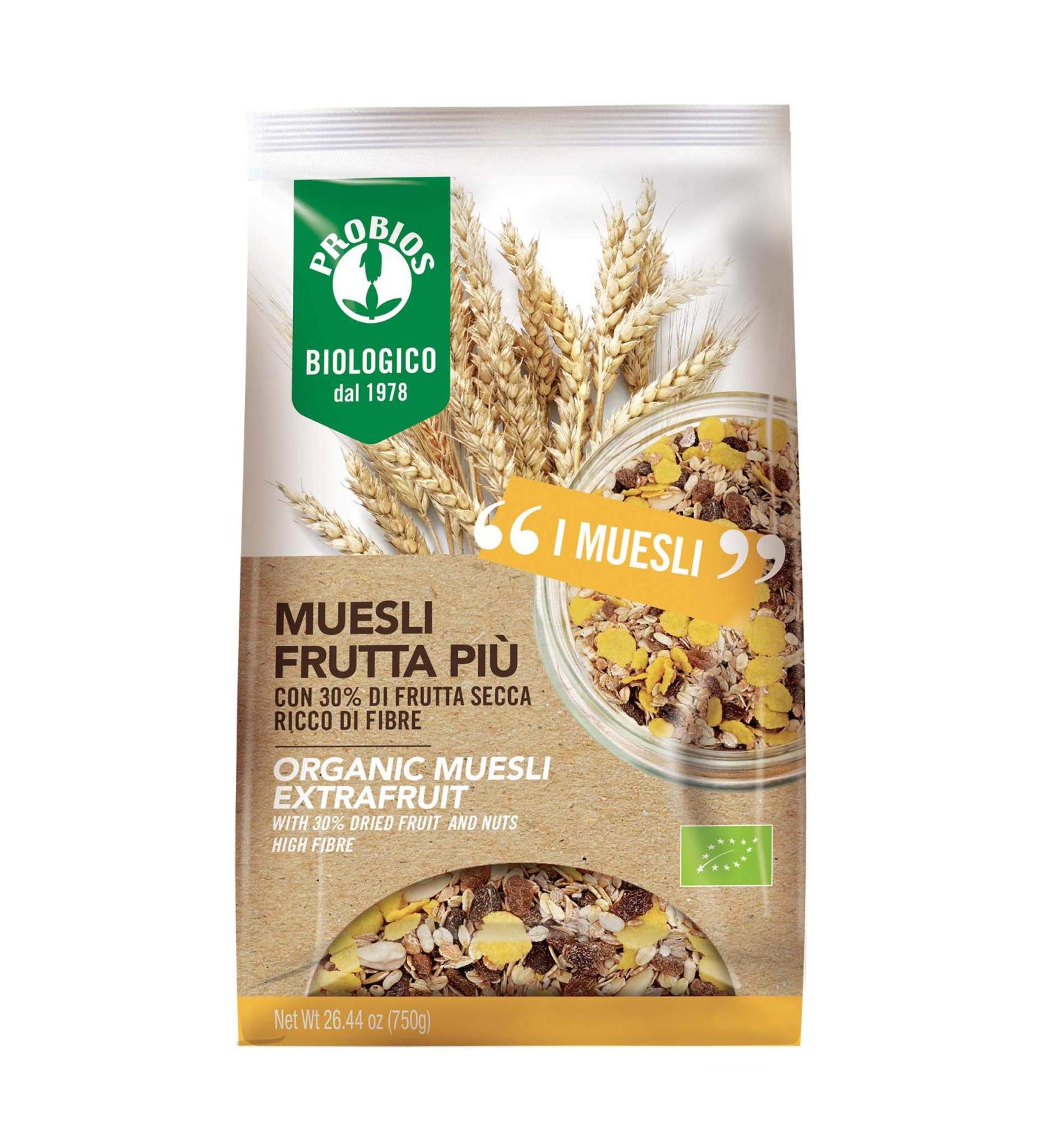 Probios Muesli with Fruits 750 g