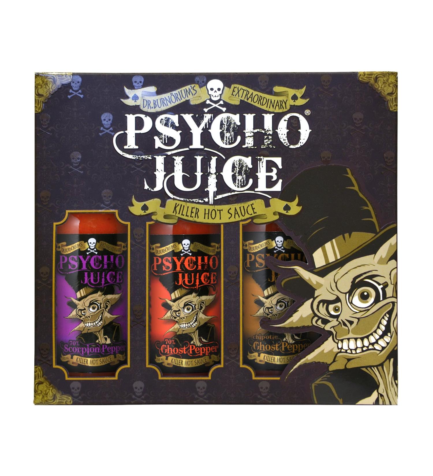 Psycho Juice Gift Box Scorpion 3 - Buy Online on GoSupps.com