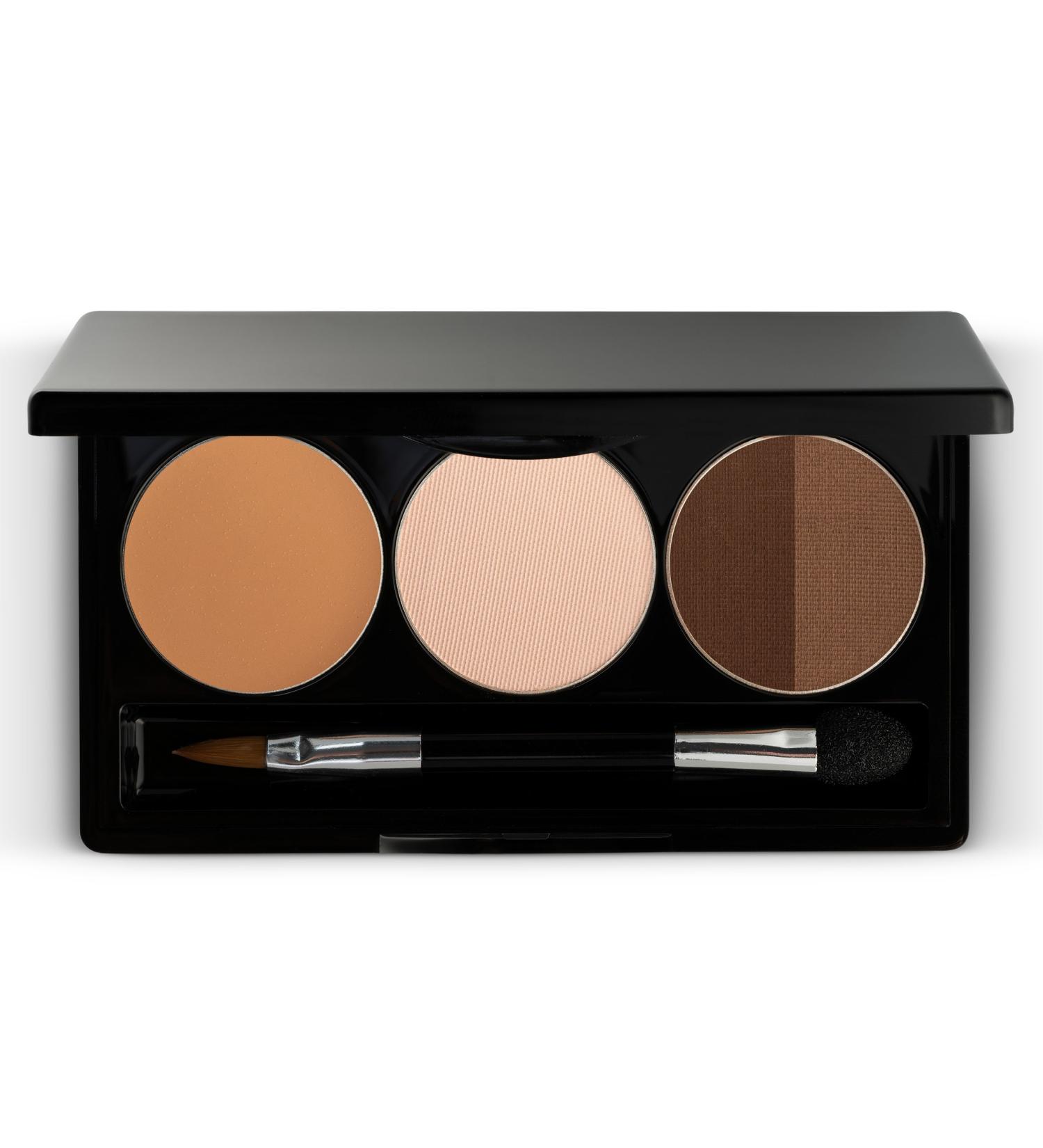 Jolie Pro Sculpting Brow Palette Kit (Brunette)