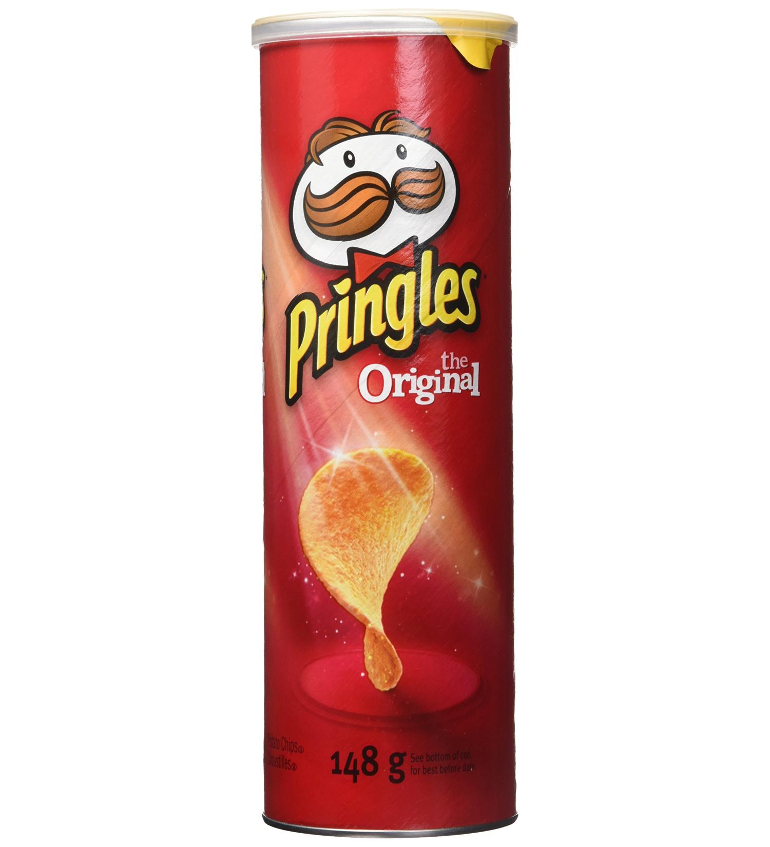 Pringles Original Potato Chips 148g 148 g (Pack of 1) - Buy Online on GoSupps.com