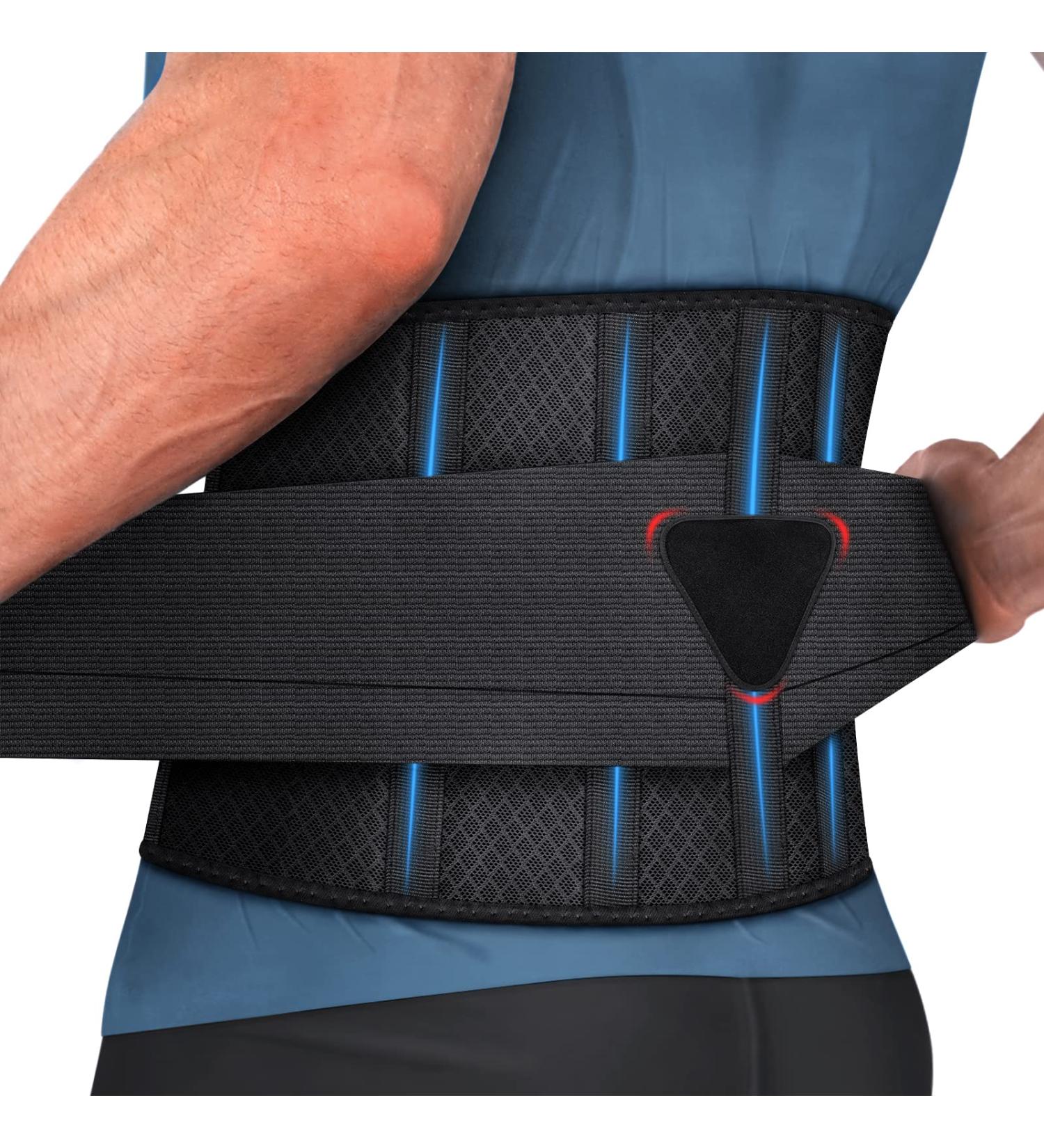 YAHA 2023 Back Brace with Lumbar Pad - Mesh Lumbar Support Belt for Lower Back Pain Relief - XL Size - Buy Online on GoSupps.com