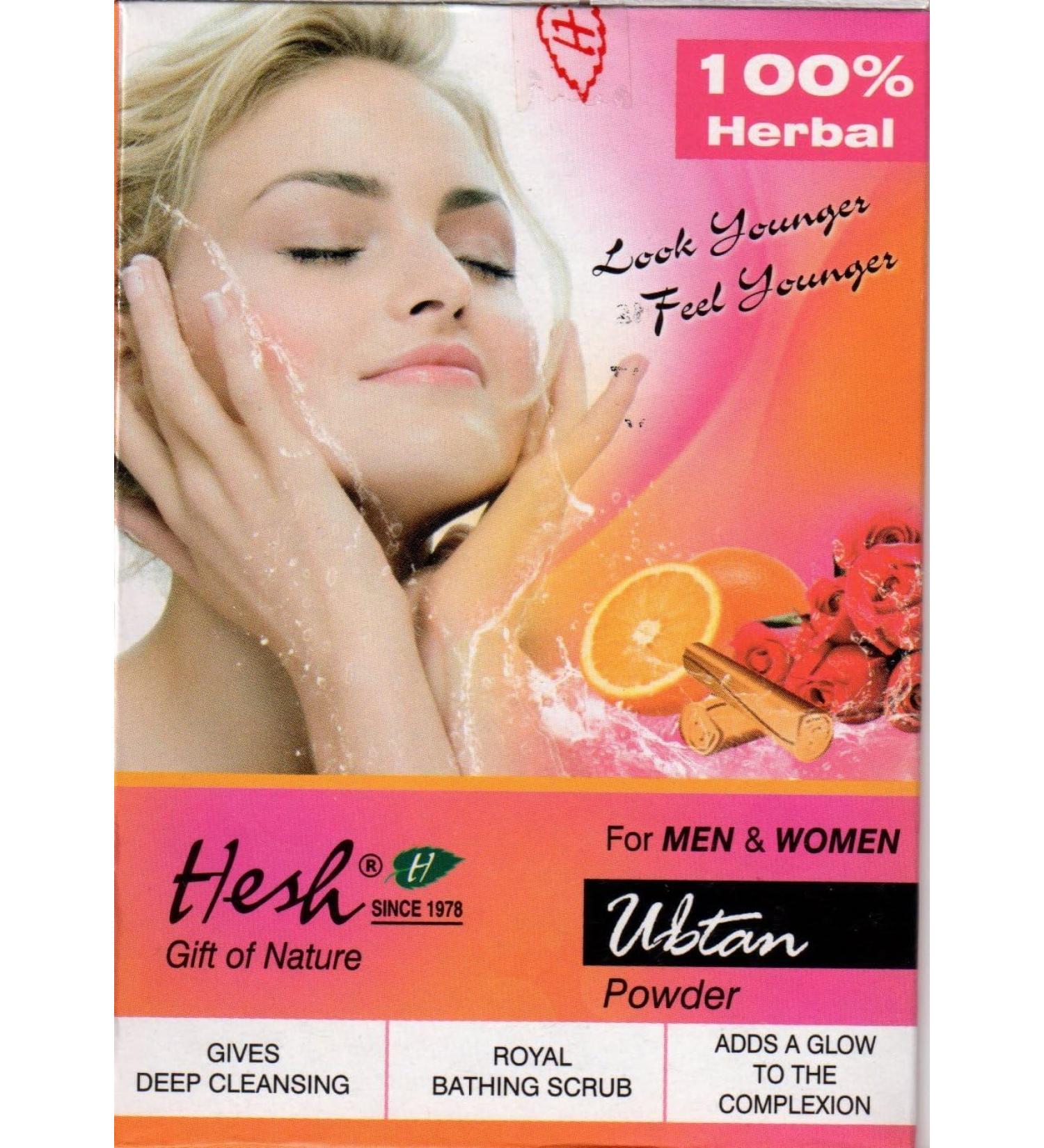 Hesh Herbal Ubtan Powder 100GM | 3.5 oz | 100% Natural Herb Powder