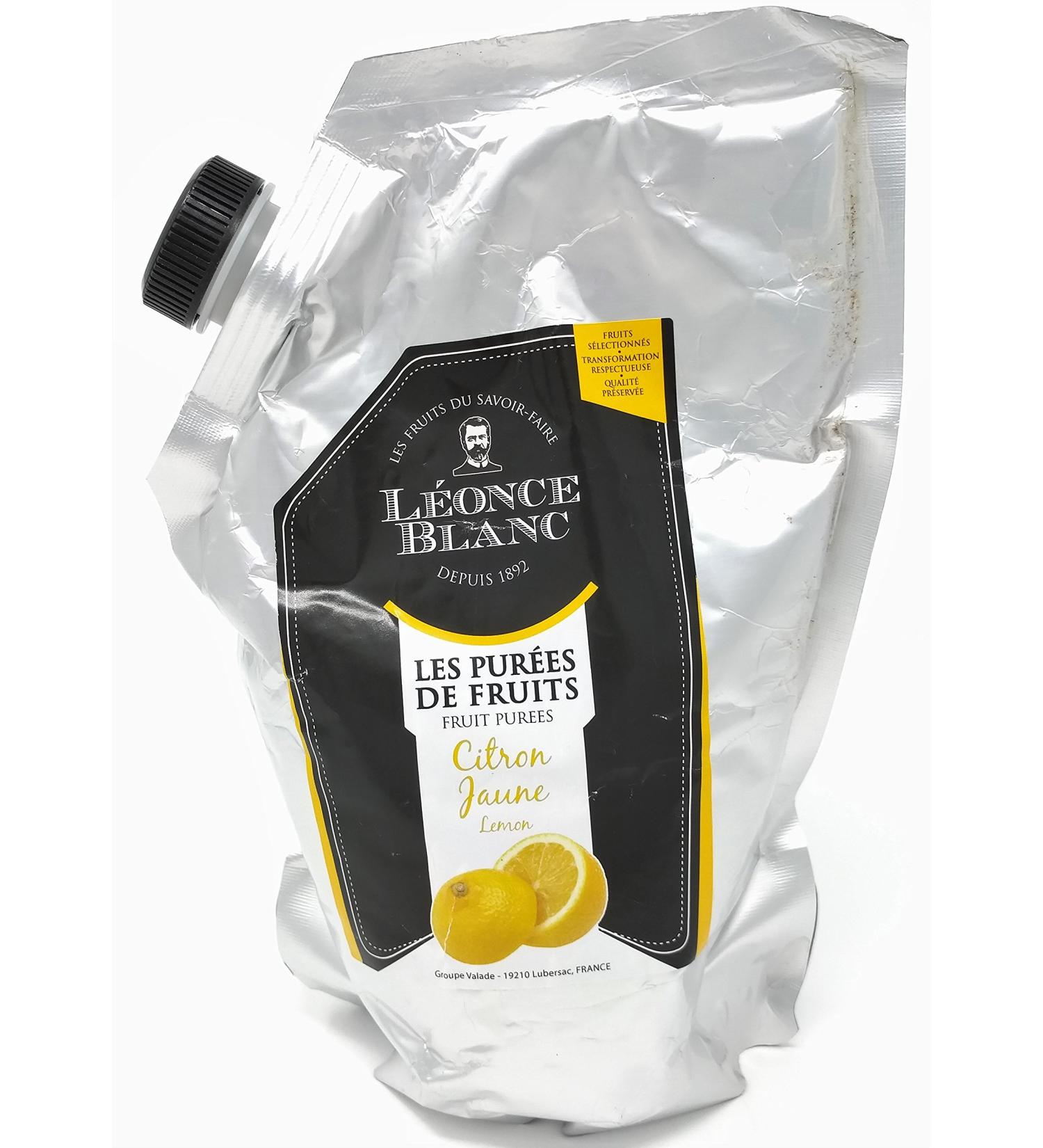 L once Blanc - Lemon Fruit Puree 1kg