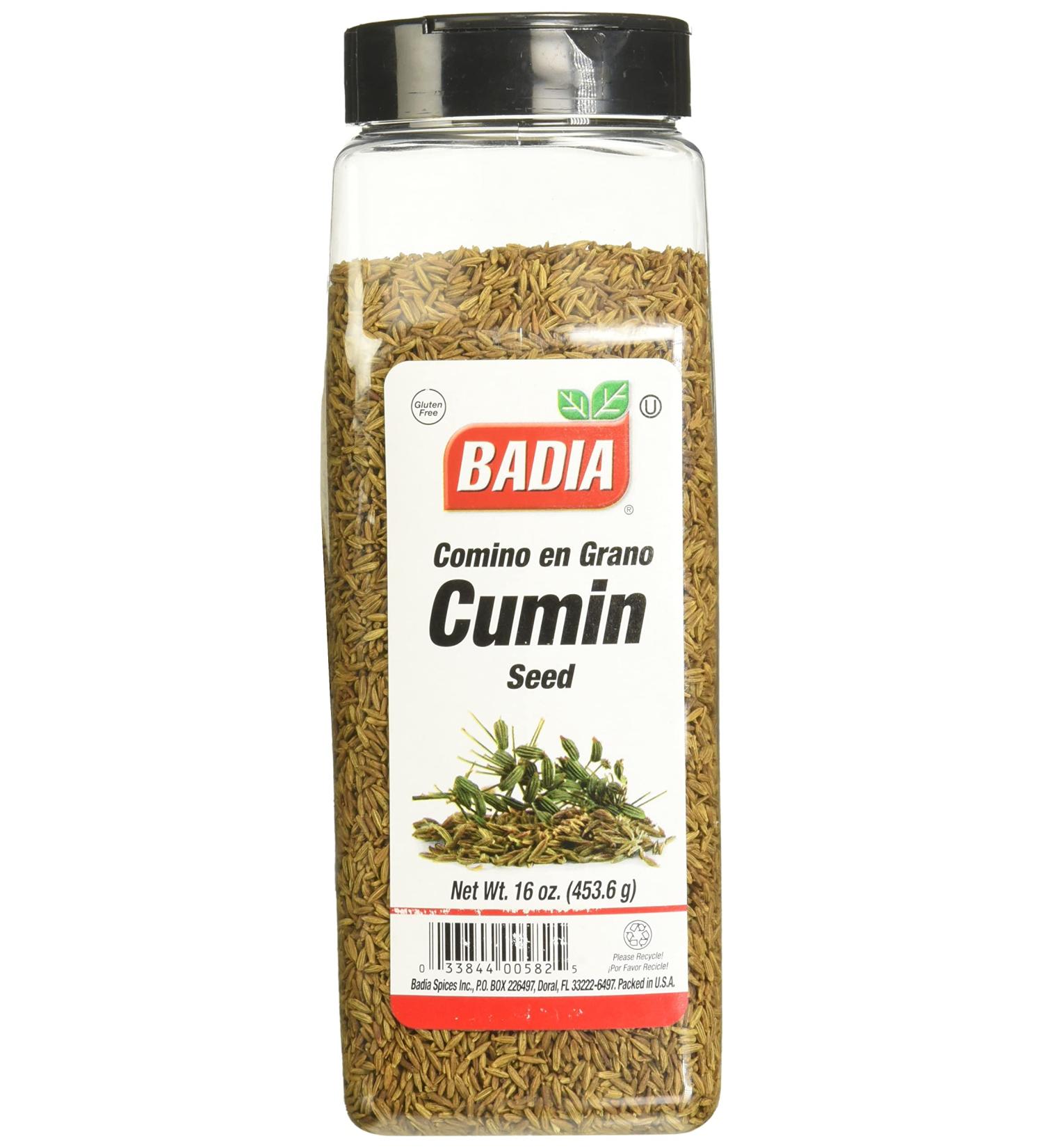 Badia Cumin Seed Whole - 16 oz | Premium Quality Spices - Buy Online on GoSupps.com