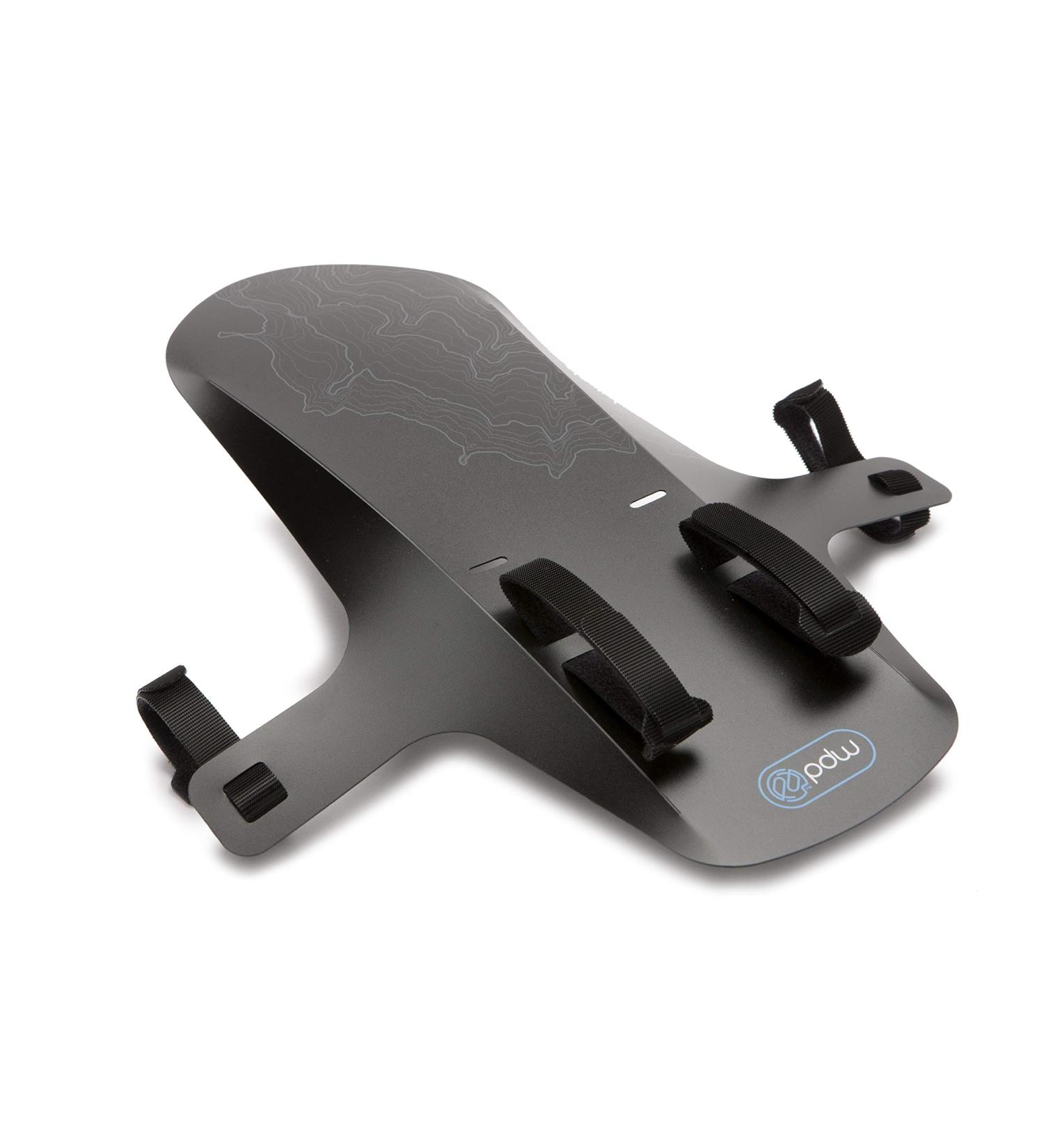 Portland Design Works Mud Shovel 6.5 Fat Bike Fork Fender - Black Topo | PDW 373 - Buy Online on GoSupps.com