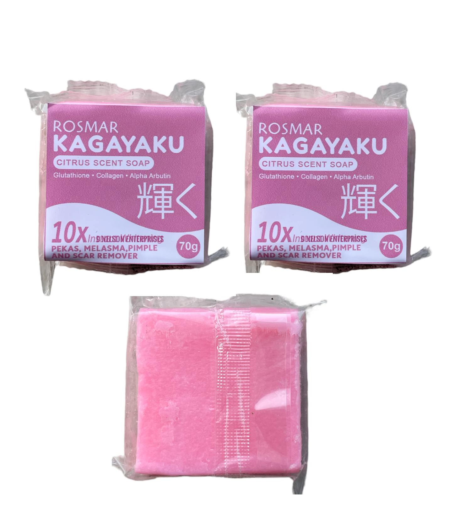 3 Bars CITRUS SCENT Soap Scar Remover 70g Each Bar