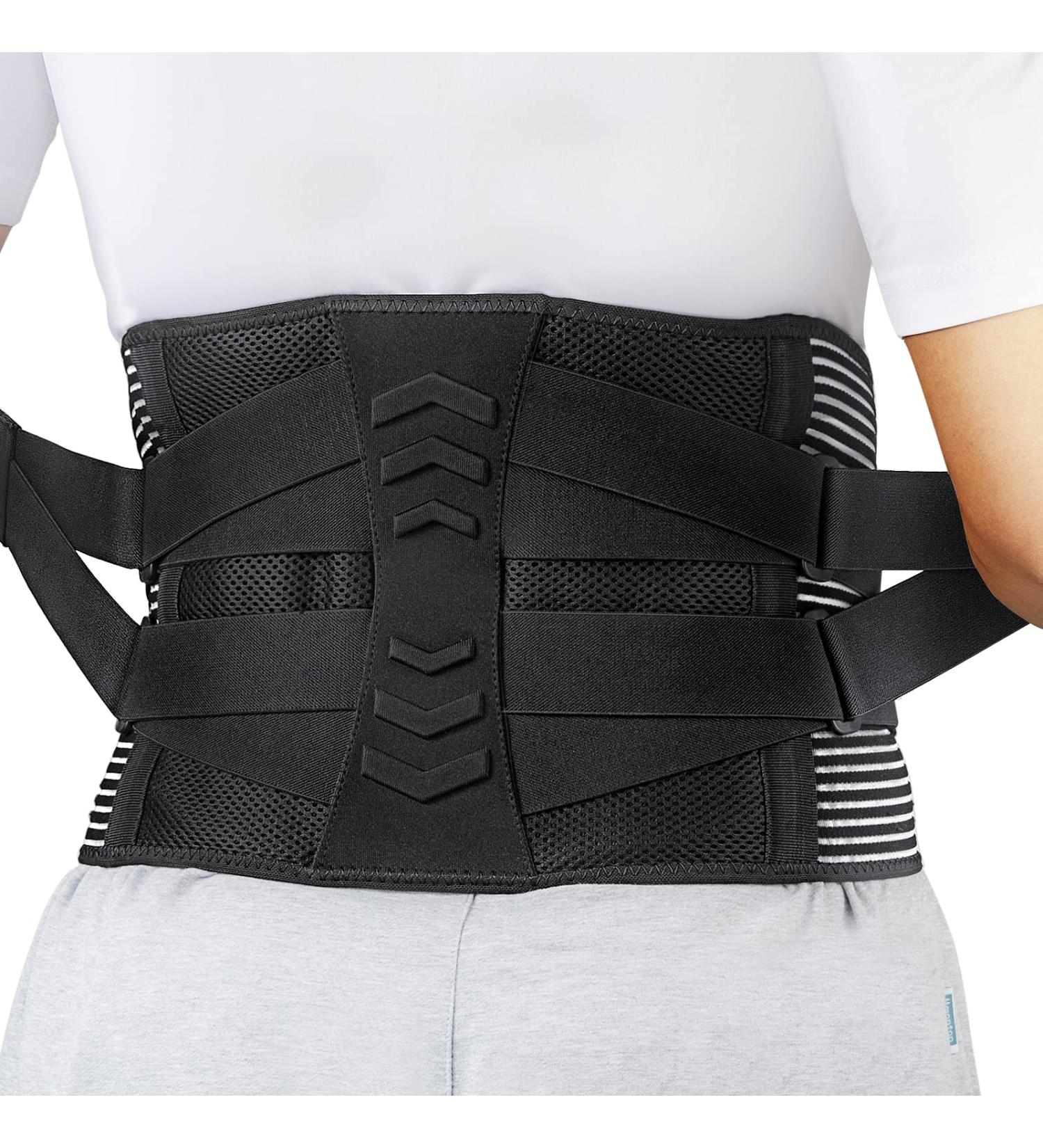 AGPTEK Back Support for Lumbar Pain Relief | International Shipping Available - Buy Online on GoSupps.com