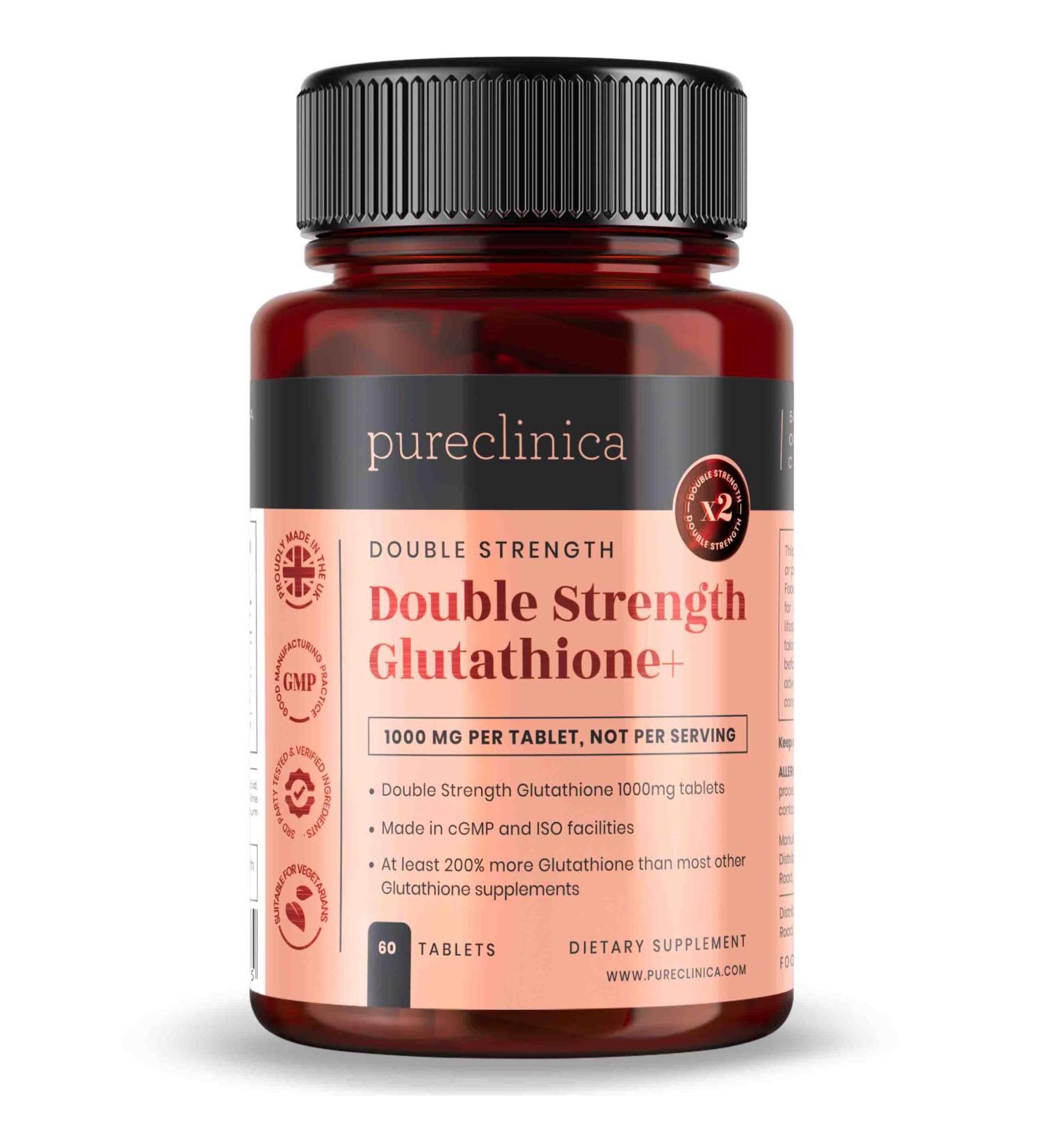 Glutathion 1000 mg x 60 Comprim s. Avec 500 mg de Glutathion 300 mg d ALA et 200 mg de Vitamine C par comprim . 60 Unit (Lot de 1) - Buy Online on GoSupps.com