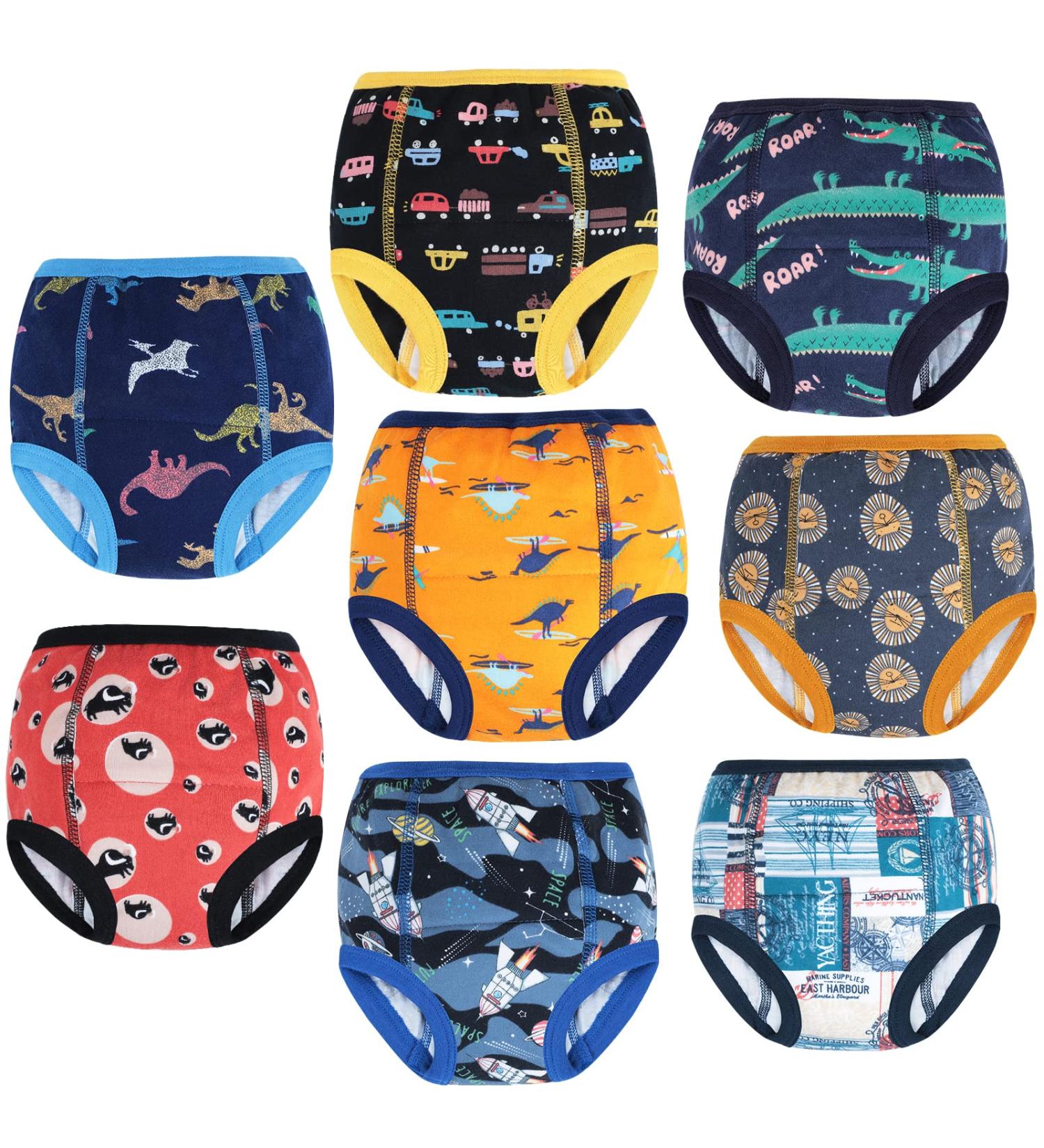 MOEMOE BABY Absorbent Potty Training Underwear 4T Dinosaur Aerospace Park | Cotton Toddler Training Pants 2-6T - Buy Online on GoSupps.com