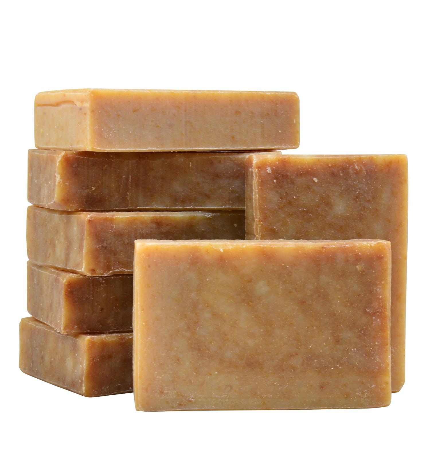 Buy Oatmeal & Honey Bar Soap in Bulk - 7 Bars | Natural Moisturizing Soap for Healthy Skin - International Shipping - Buy Online on GoSupps.com