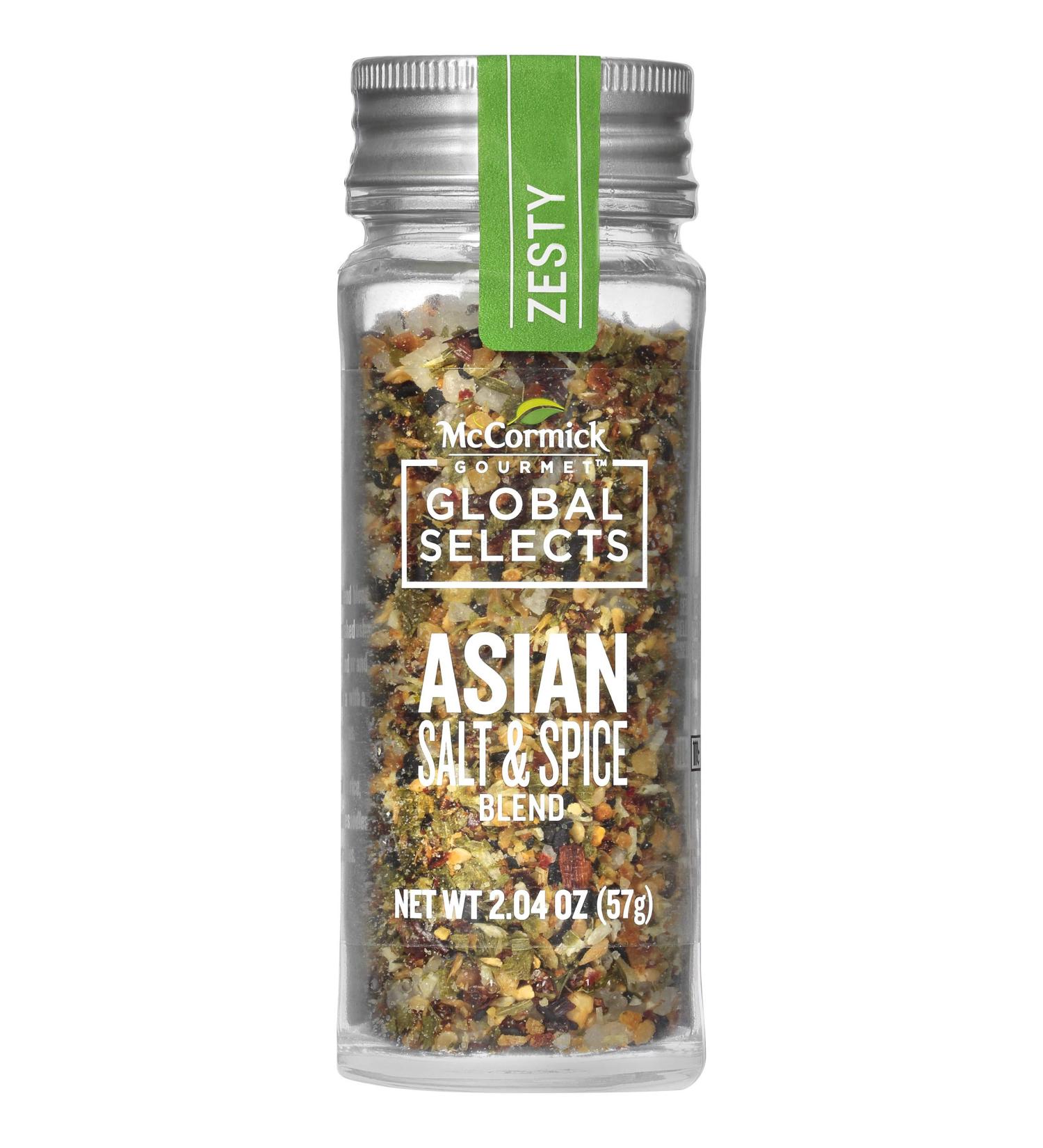 McCormick Gourmet Asian Salt & Spice Blend - 2.04 oz | Global Selects Collection - Buy Online on GoSupps.com