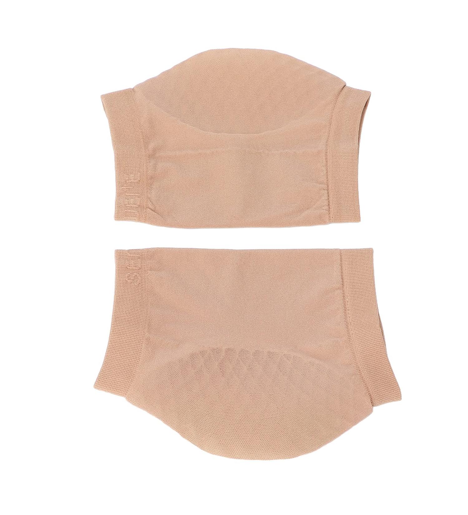 Toe-Free Spa Socks for Dry Cracked Heels | Breathable Silicone Coating | Perfect for High Heels & Long Wear - Shop Internationally - Buy Online on GoSupps.com