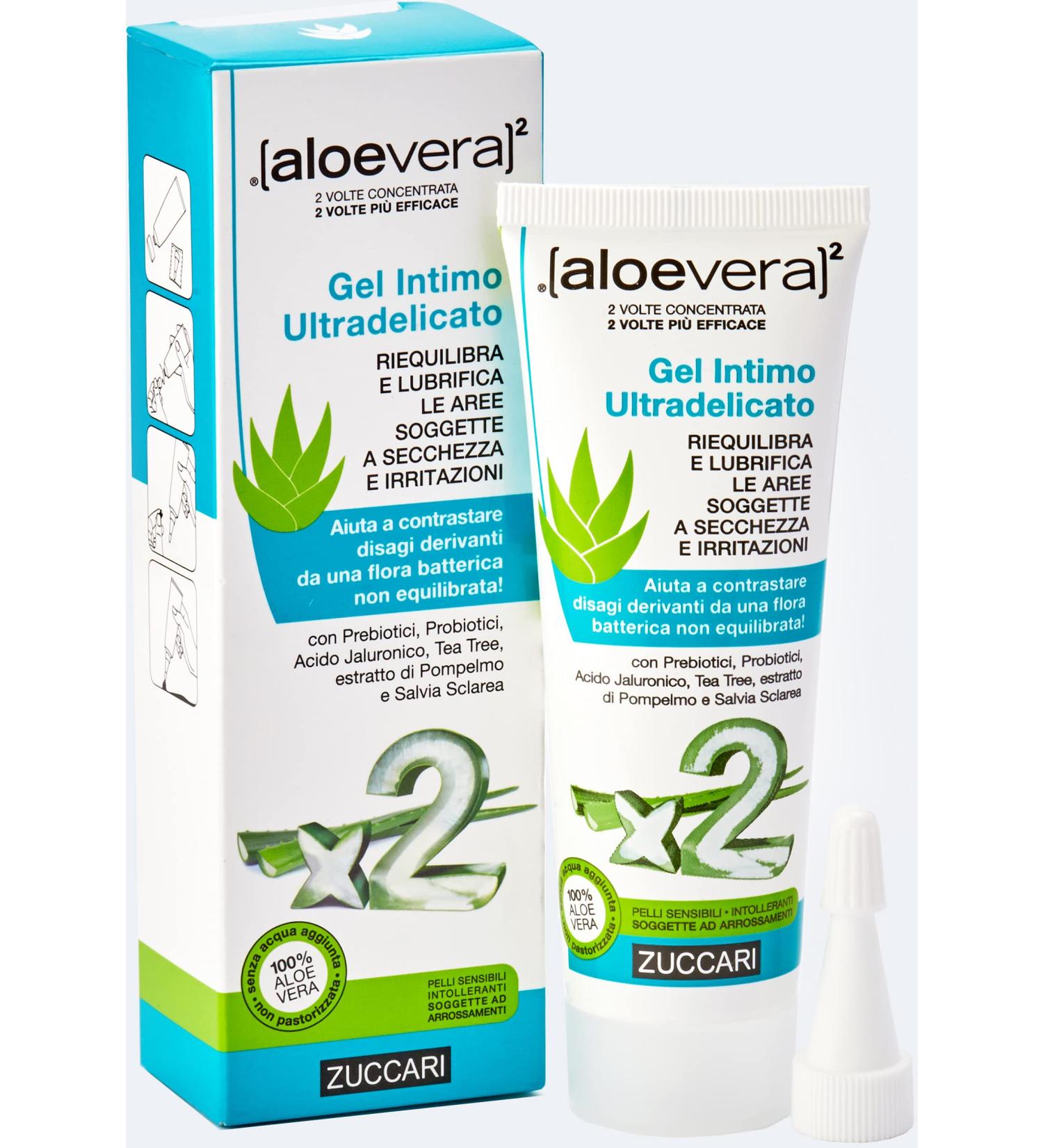 Buy Aloe Vera 2 Ultra Delicate Intimate Gel Soothing & Natural Intimate Care | International Shipping Available - Buy Online on GoSupps.com