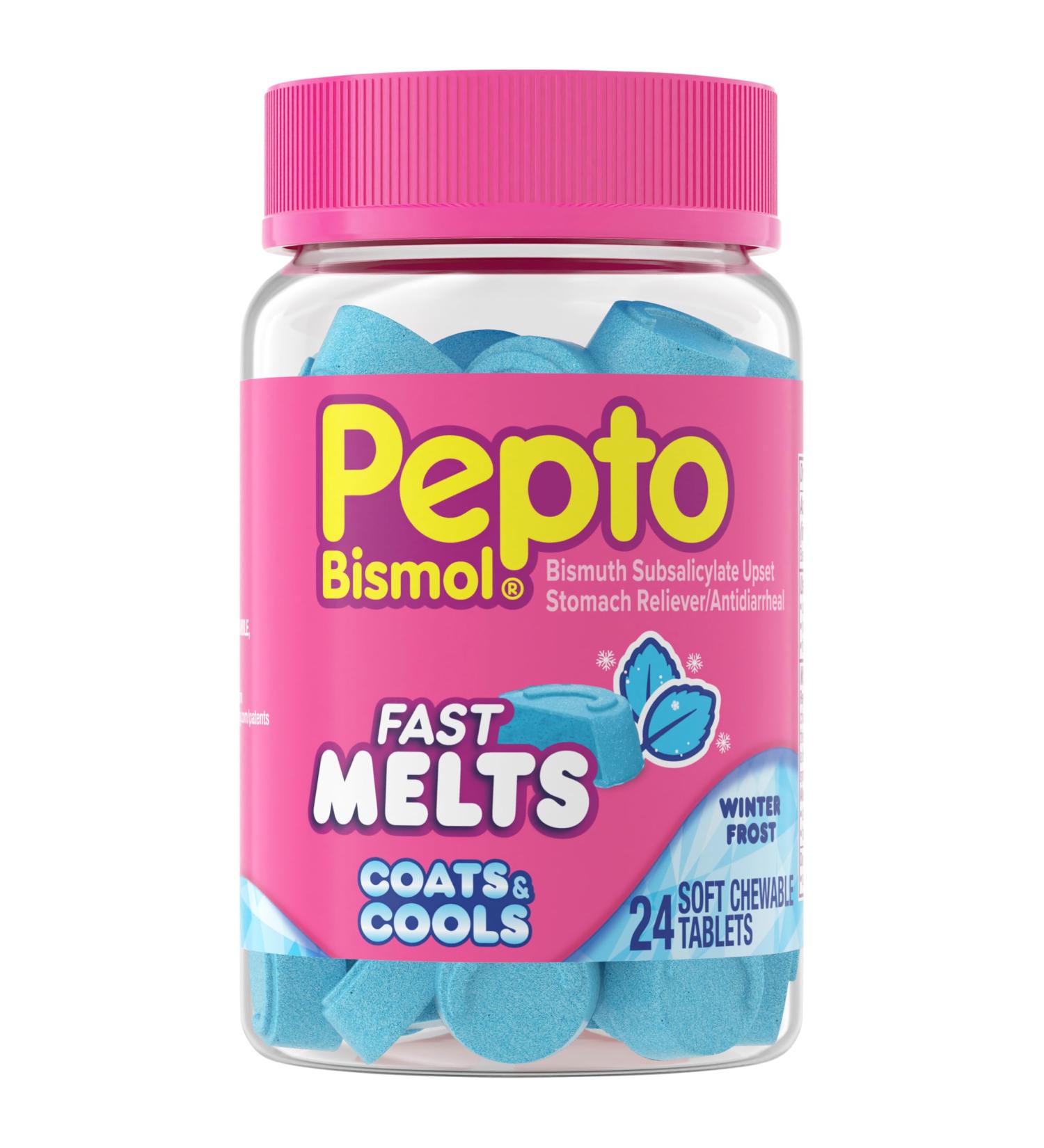 Pepto Bismol Fast Melts 24 Count