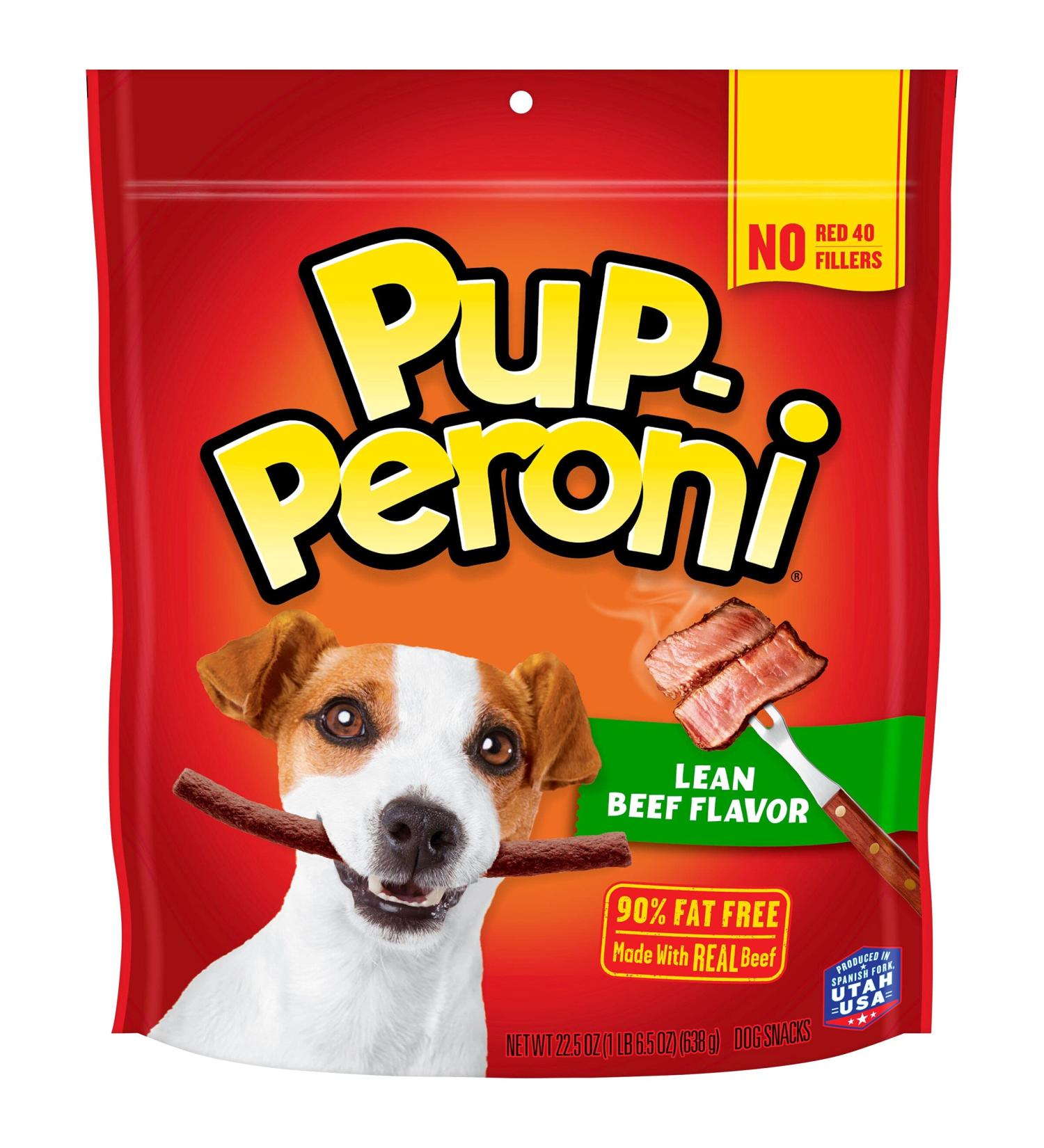 Pup-Peroni Lean Beef Dog Treats - 22.5 Ounce - Made with Real Meat Stix - Buy Online on GoSupps.com