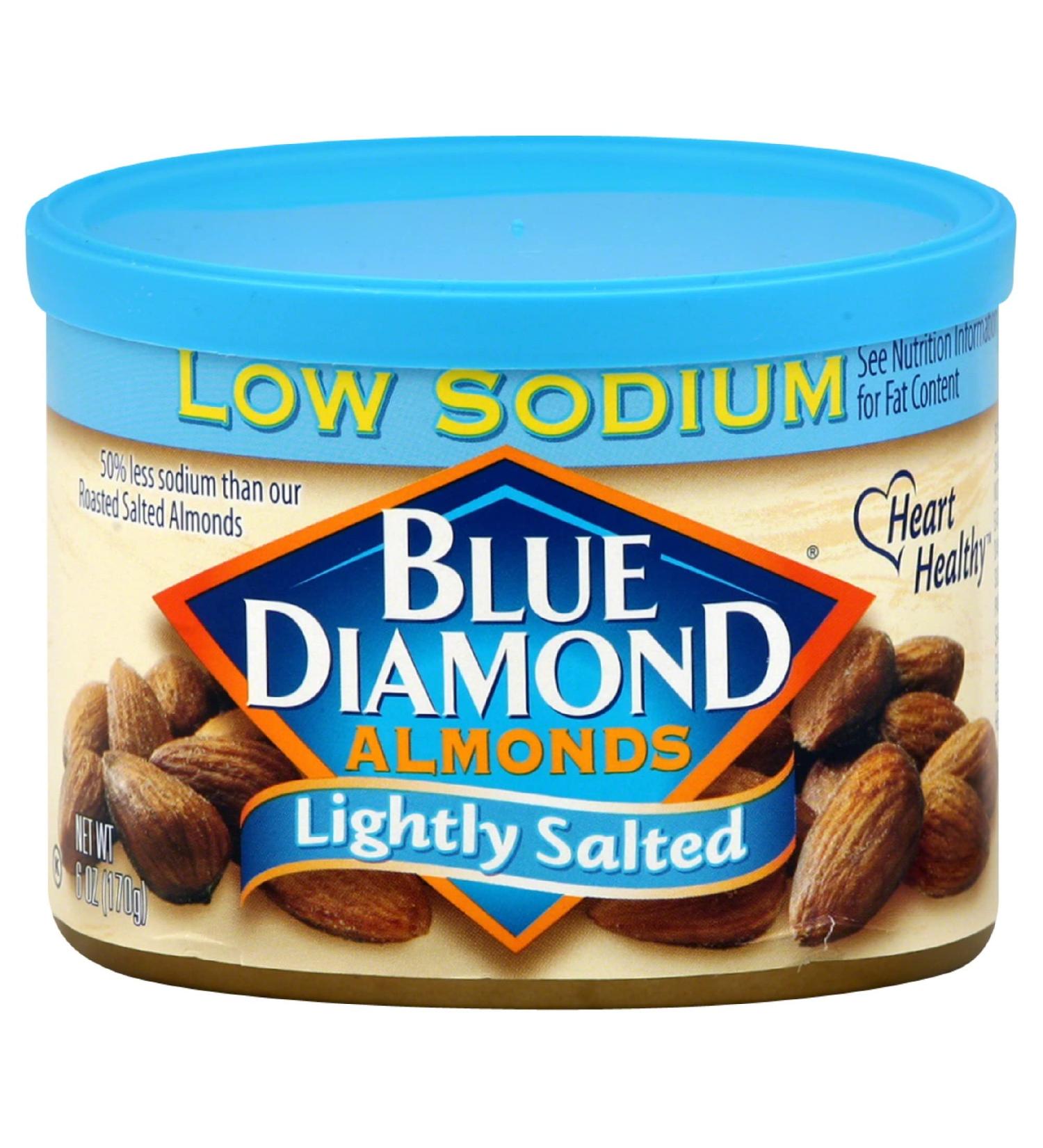 Blue Diamond Low Salt Almonds 6 oz
