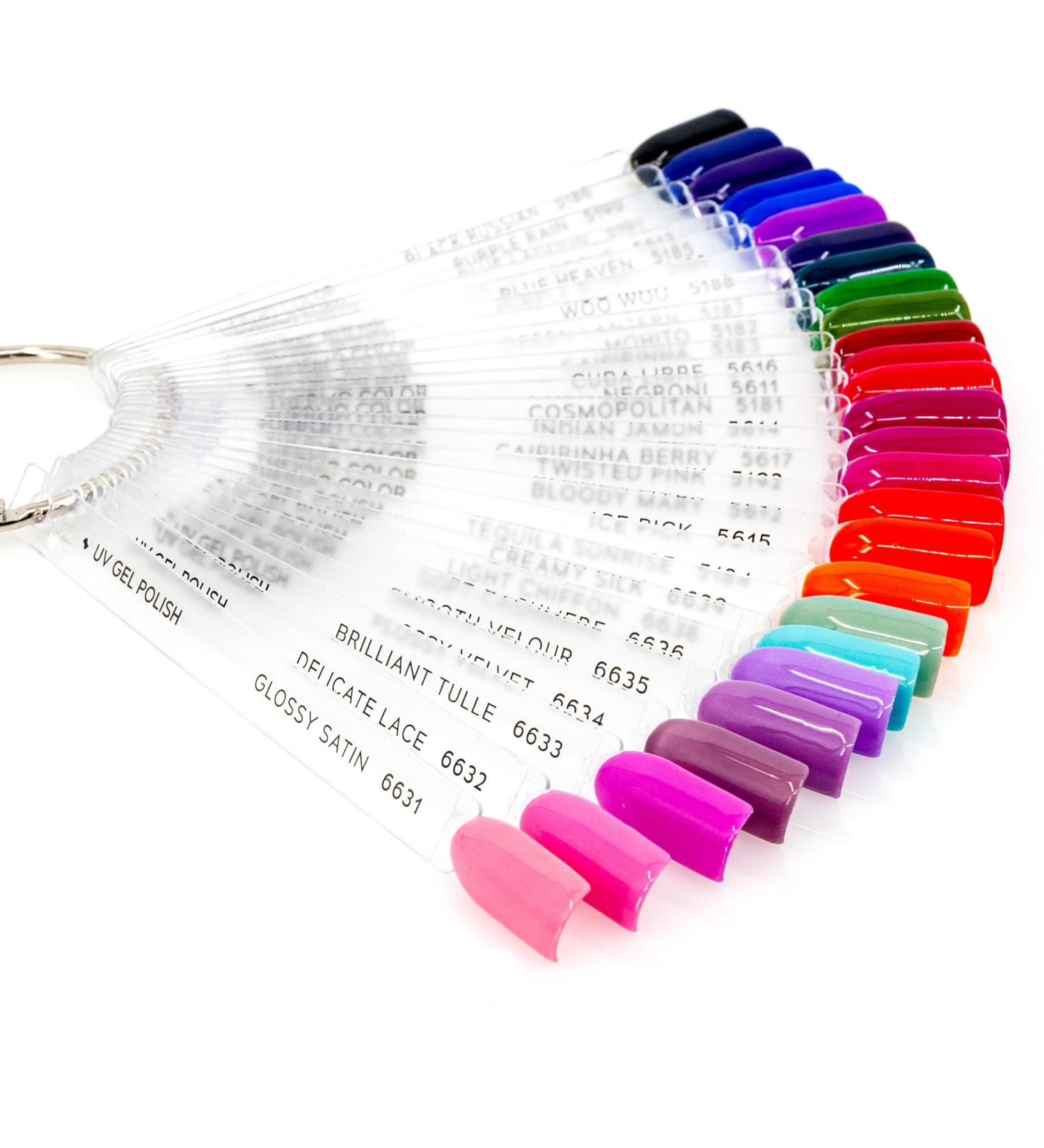 LALILL Nail Display Ring Stick - Perfect for Nail Art Tips Salon Color Presentation & Practice - Clear Ring for Polishes Gels & Hybrids - Buy Online on GoSupps.com