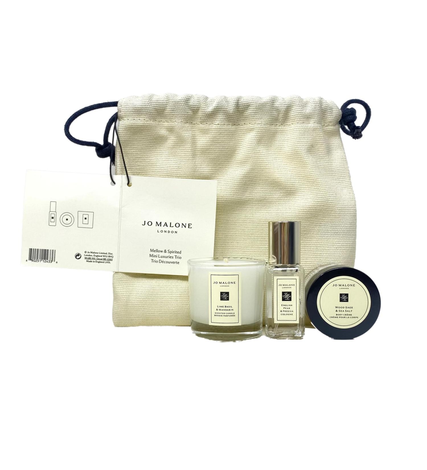 Jo Malone Lomdo Mellow & Spirited Mini Luxuries Trio 1 Count (Pack of 3) - Buy Online on GoSupps.com