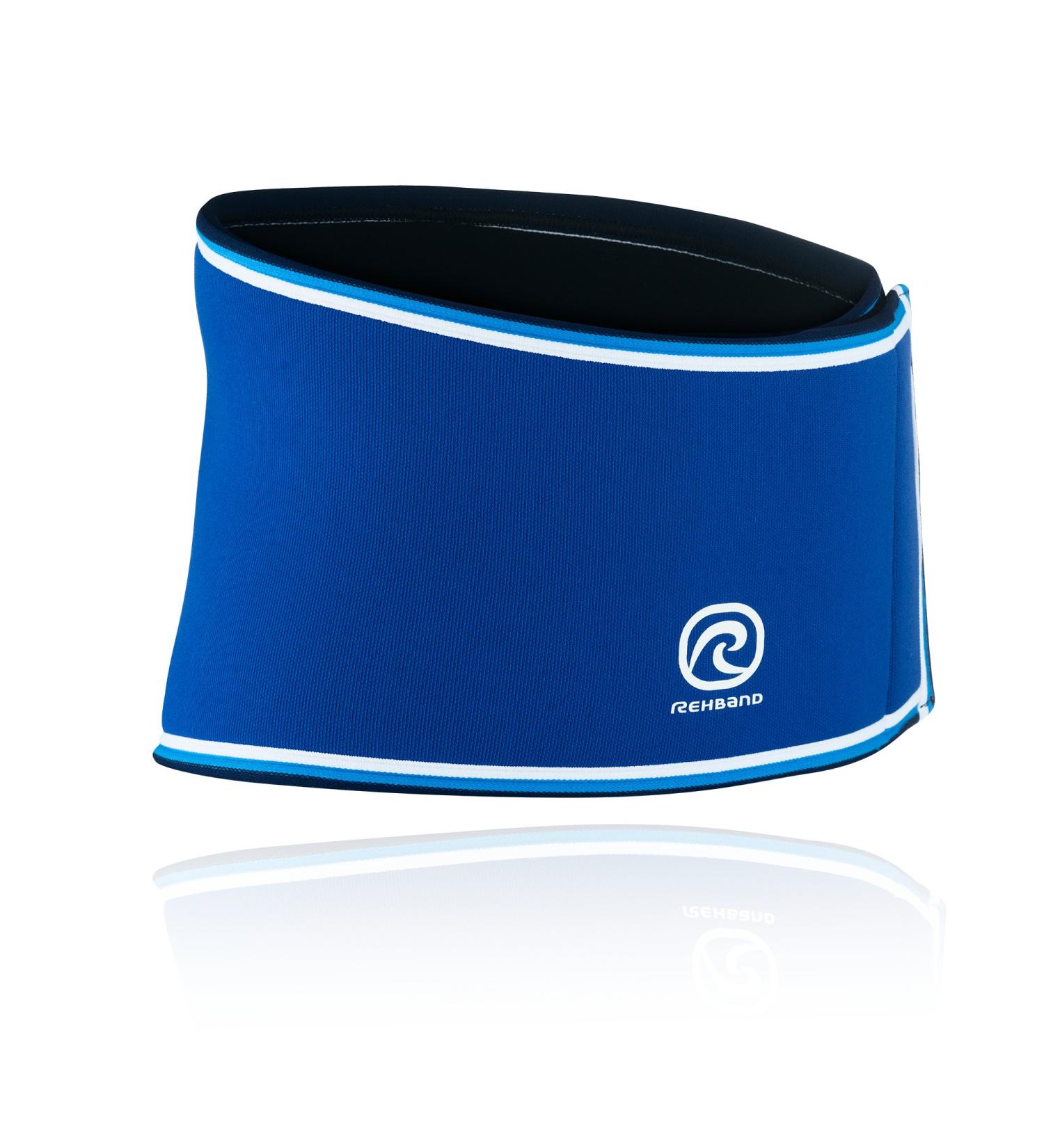 Rehband Blue Line Back Support 7082 - XLarge Neoprene Back Brace for Lower Back Relief & Lumbar Support - Posture Corrector for Men & Women - Buy Online on GoSupps.com