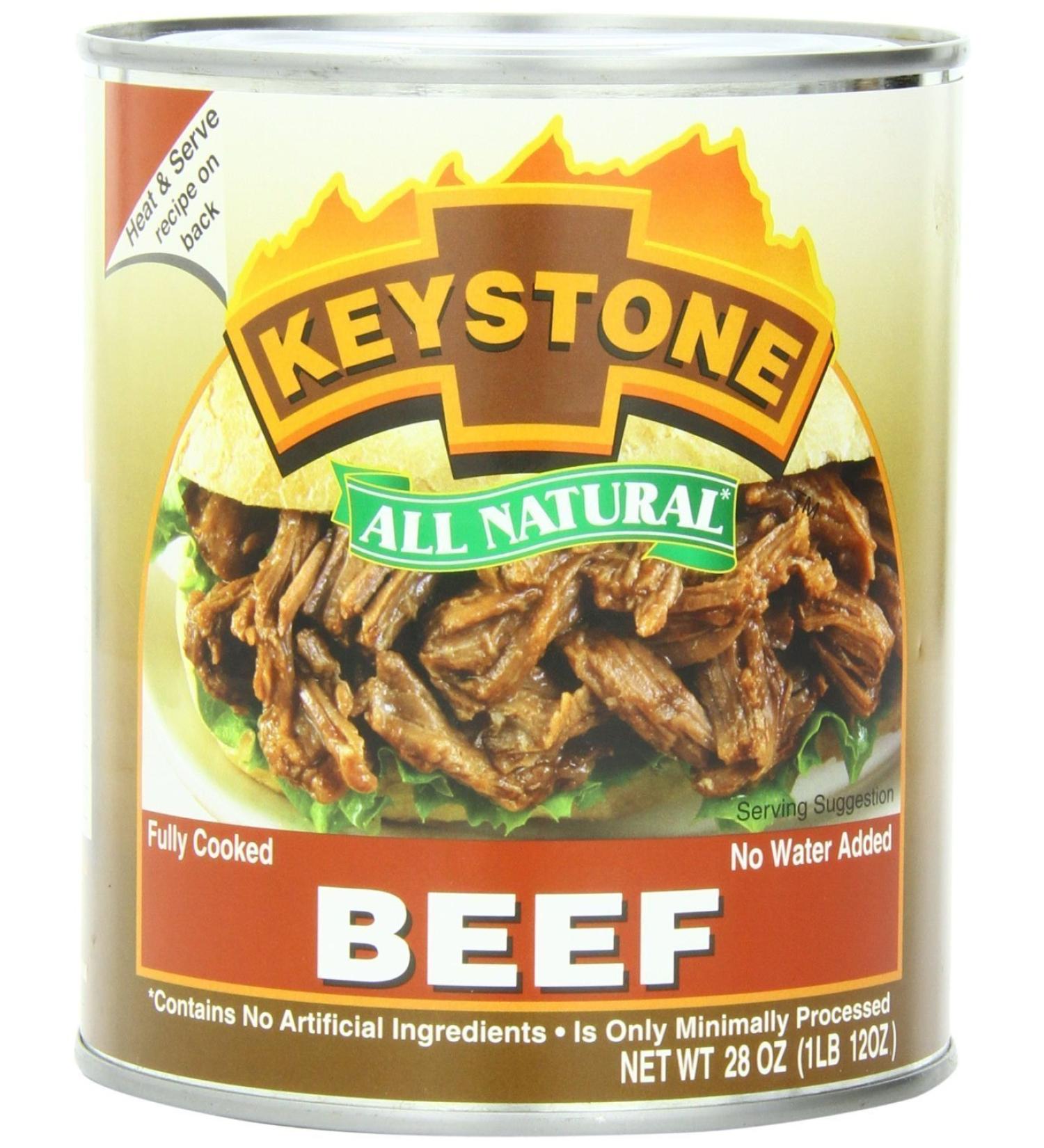 Keystone All Natural Beef 28 Oz (Pack of 3)