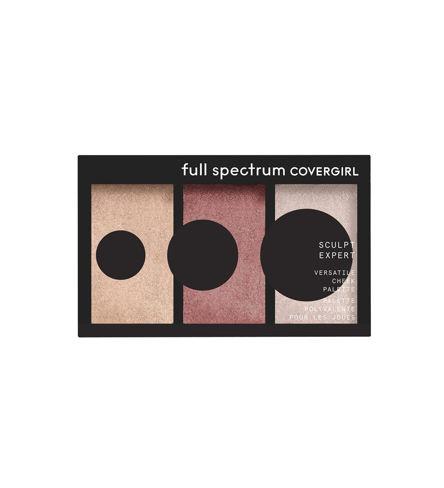 COVERGIRL Full Spectrum Sculpt Expert Cheek Palette in Bronze Flame - Multiuse Makeup Palette - Buy Online on GoSupps.com