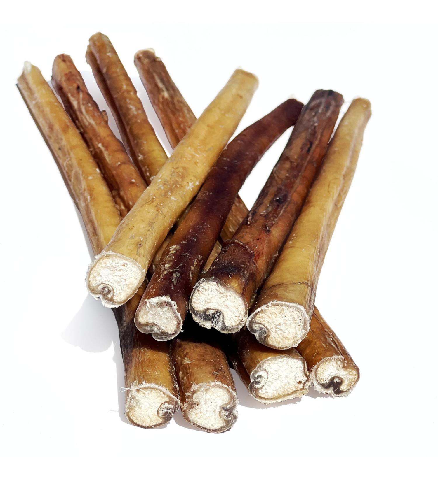 BULLY PALS - 12 inch Jumbo Bully Sticks - av 75 gr Each! - 5 Pack - Long Lasting All Natural Single Ingredient Dehydrated Dog Treats and Dental Chews for Big Dogs and Aggressive chewers 75 g (Pack of 5) - Buy Online on GoSupps.com
