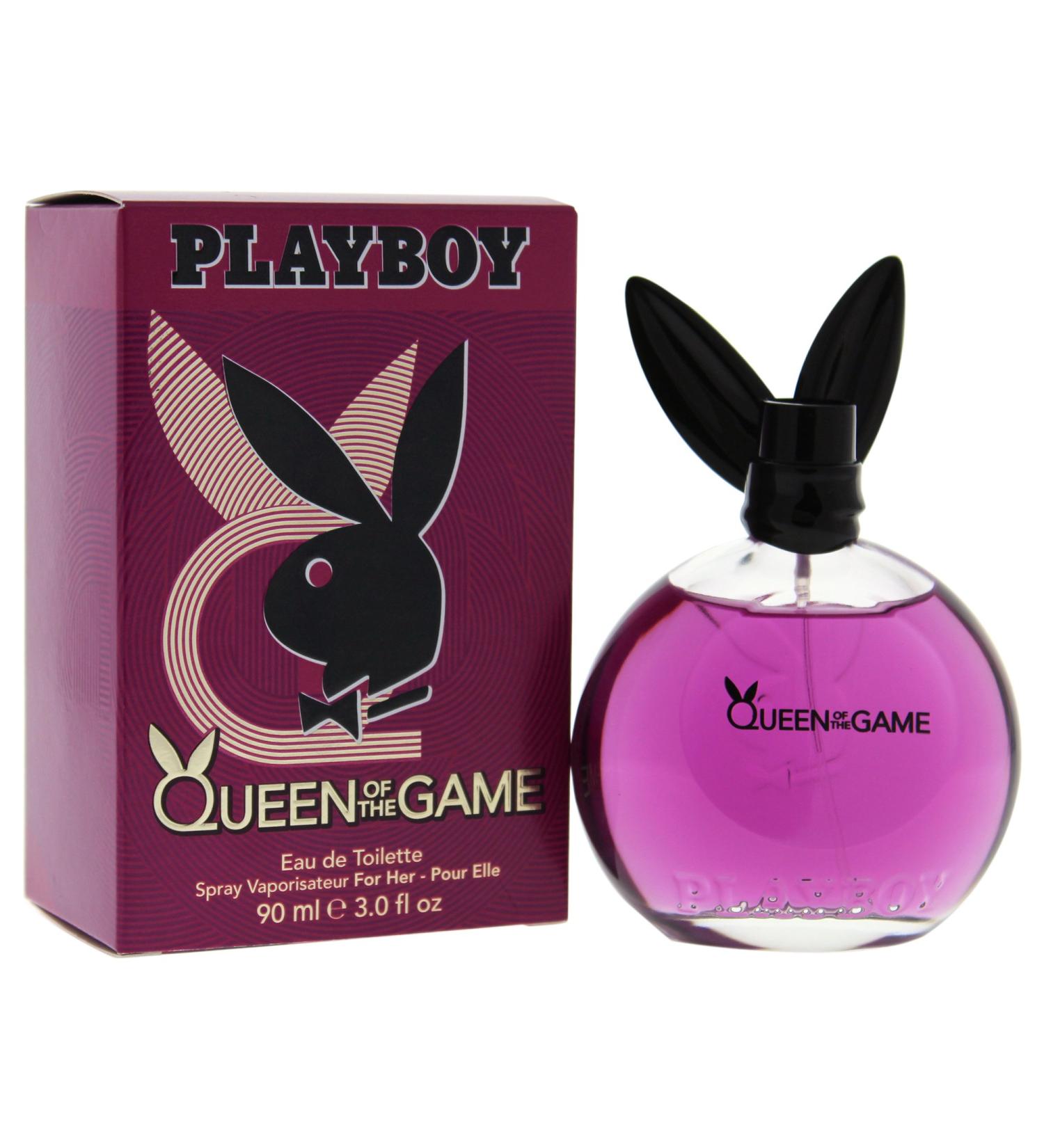 Playboy Queen Of The Game Eau de Toilette Spray for Women 3 Ounce Cedar Orange Vanilla 90 ml (Pack of 1) - Buy Online on GoSupps.com