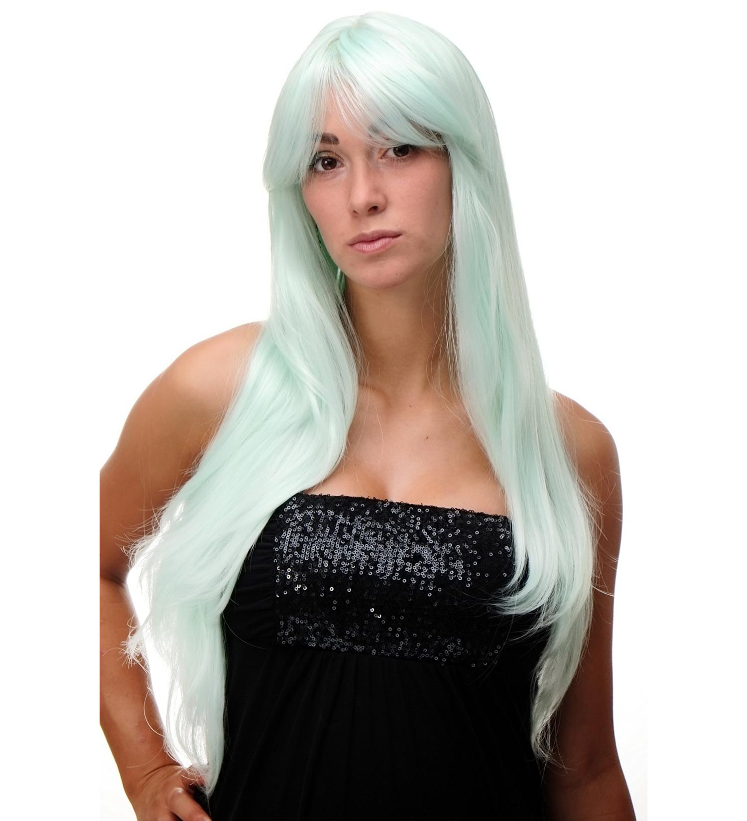 Buy WIG ME UP Turquoise Long Straight Wig - 70cm Sexy Green Light Hair | International Shipping Available - Buy Online on GoSupps.com