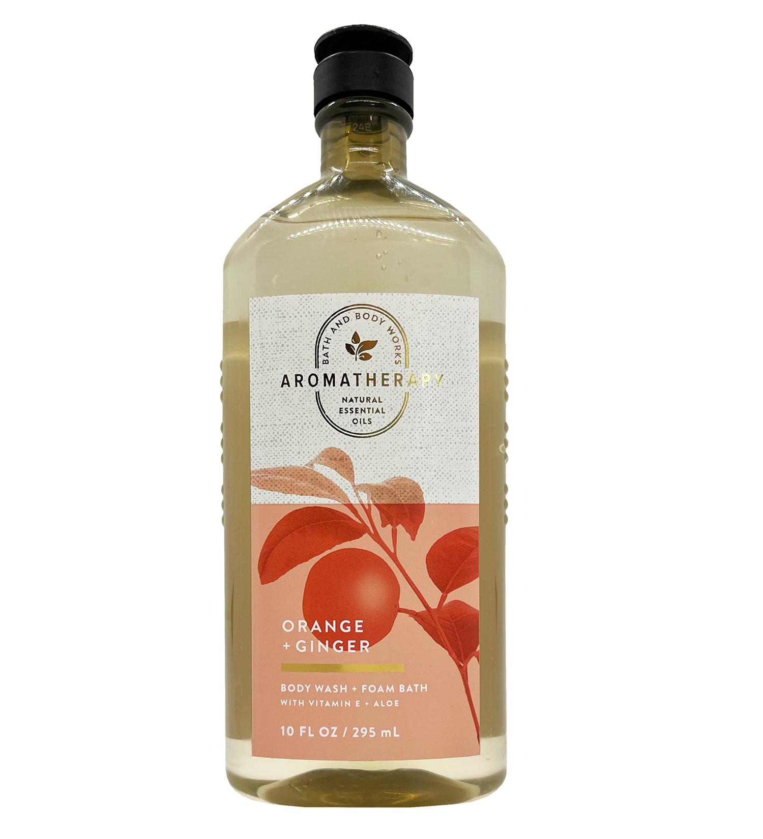 Buy Bath & Body Works Aromatherapy Energy Orange + Ginger Body Wash & Foam Bath - 10 Fl Oz | International Shipping Available - Buy Online on GoSupps.com