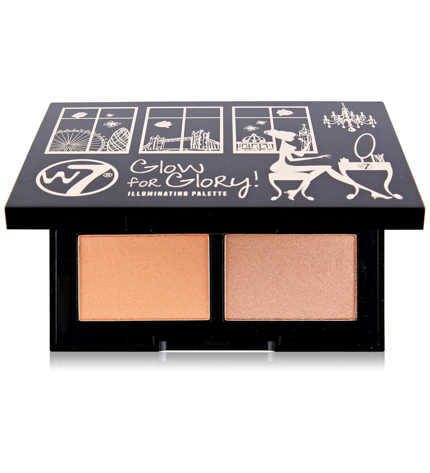W7 Glow for Glory! Illuminating Eyeshadow Palette - International Shipping Available - Buy Online on GoSupps.com