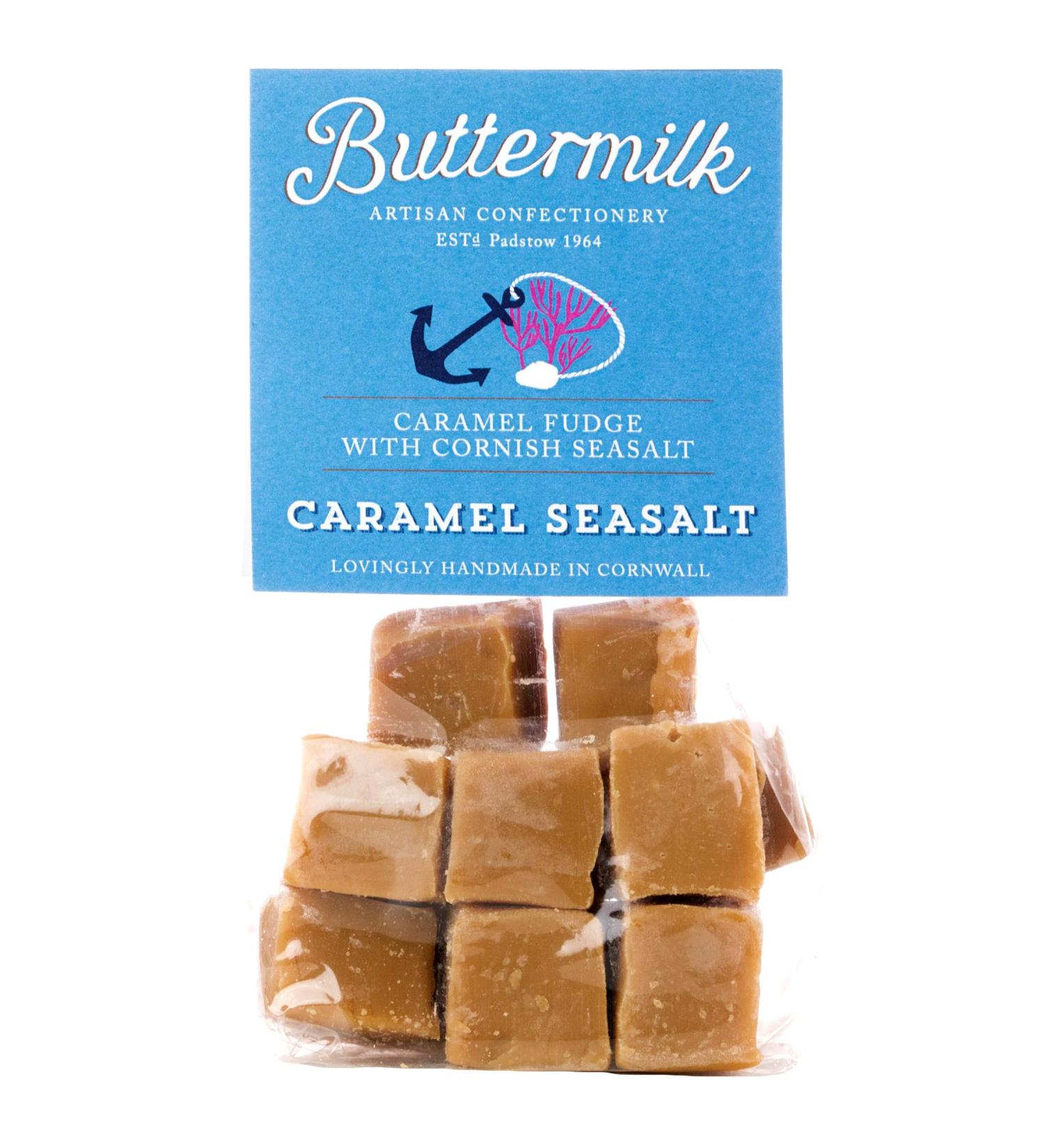 Buttermilk Caramel Seasalt Fudge Sweets 175g - Buy Online on GoSupps.com