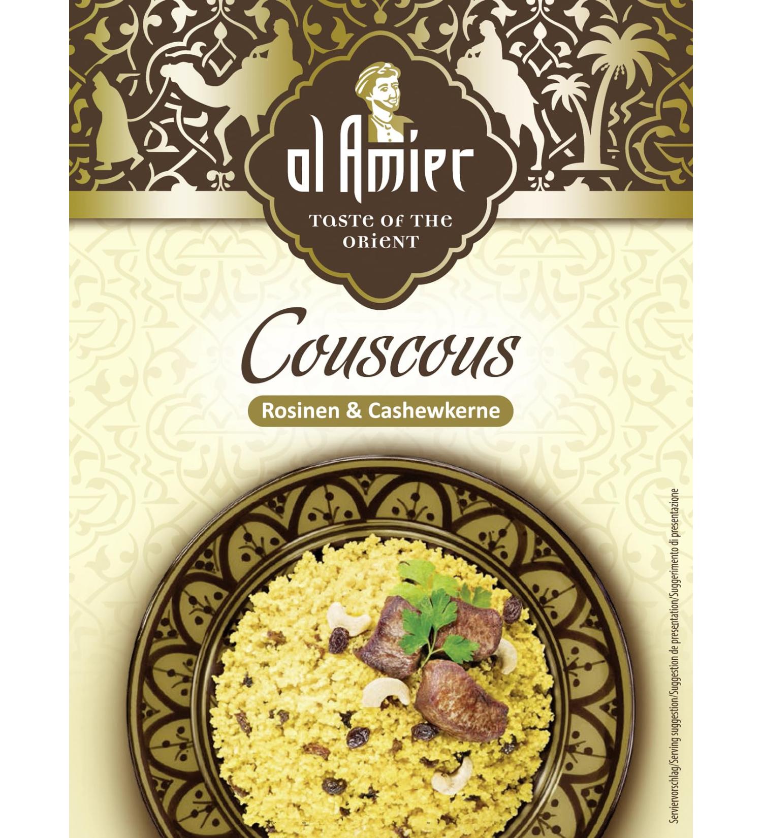 Al Amier CousCous with raisins & cashews 200 g