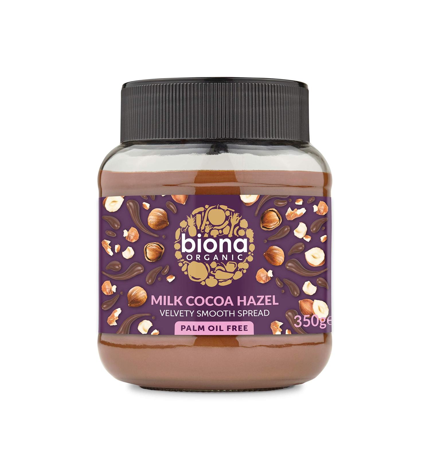 Biona Organic Milk Chocolate Hazelnut Spread 350g