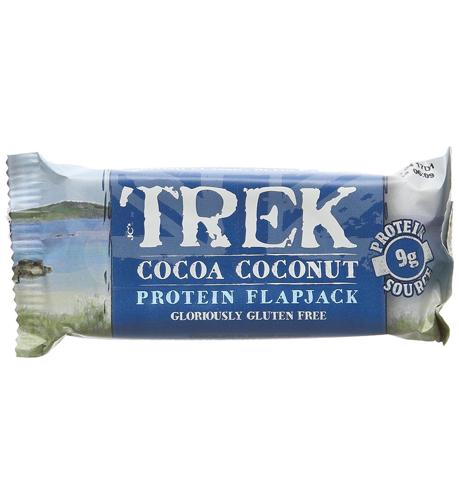 Trek Cocoa Coconut 3 Protein Flapjacks 50 g